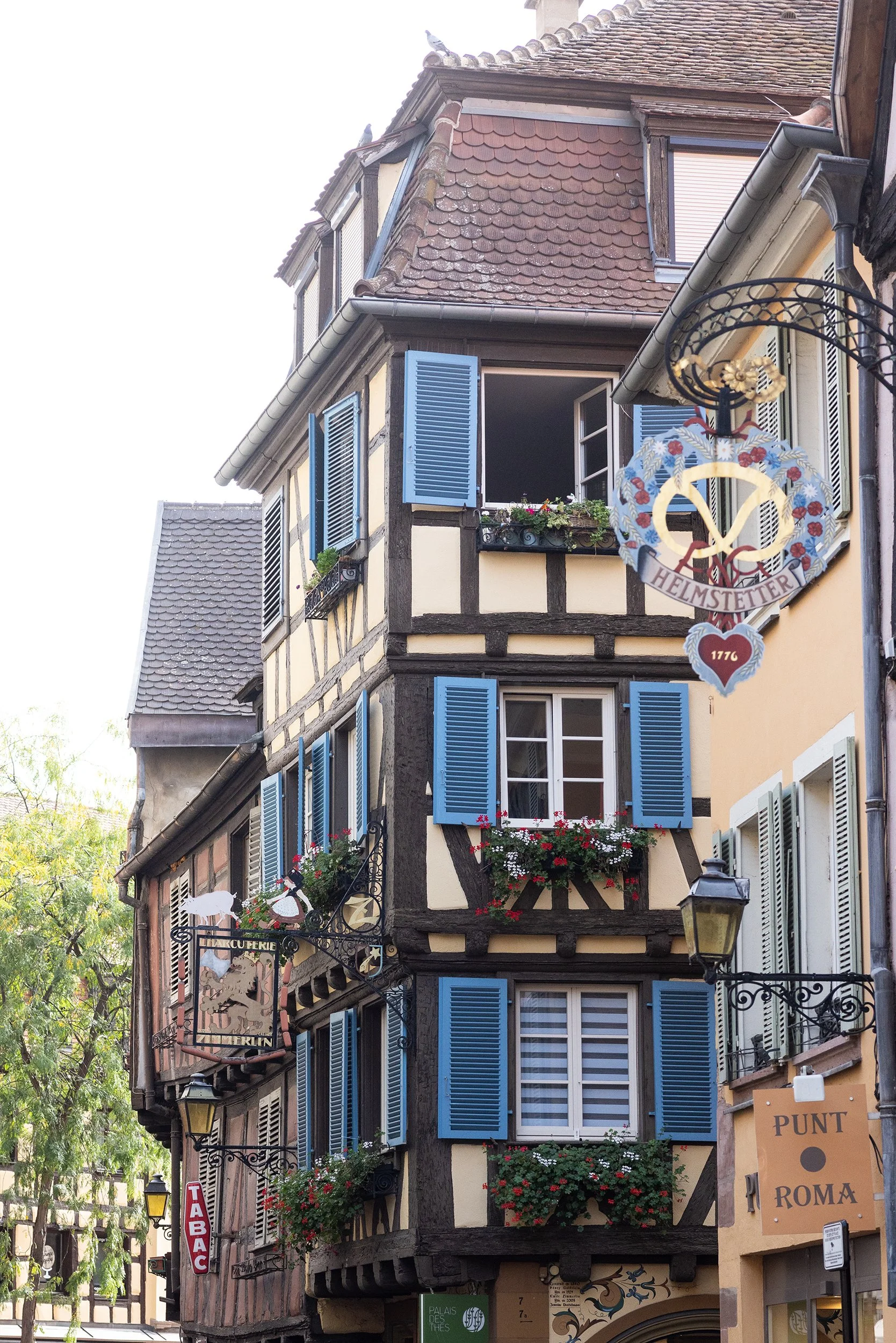Rue des Serruriers in Colmar, Alcase, France