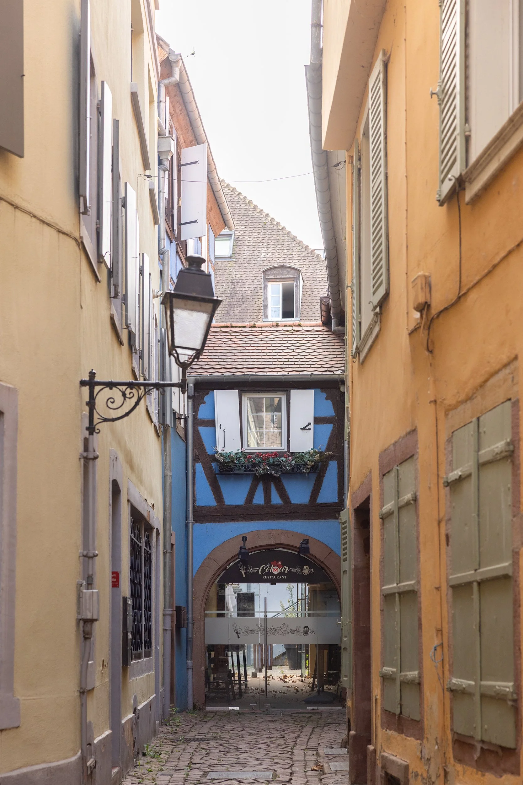Alley off Rue des Serruriers, Colmar, France
