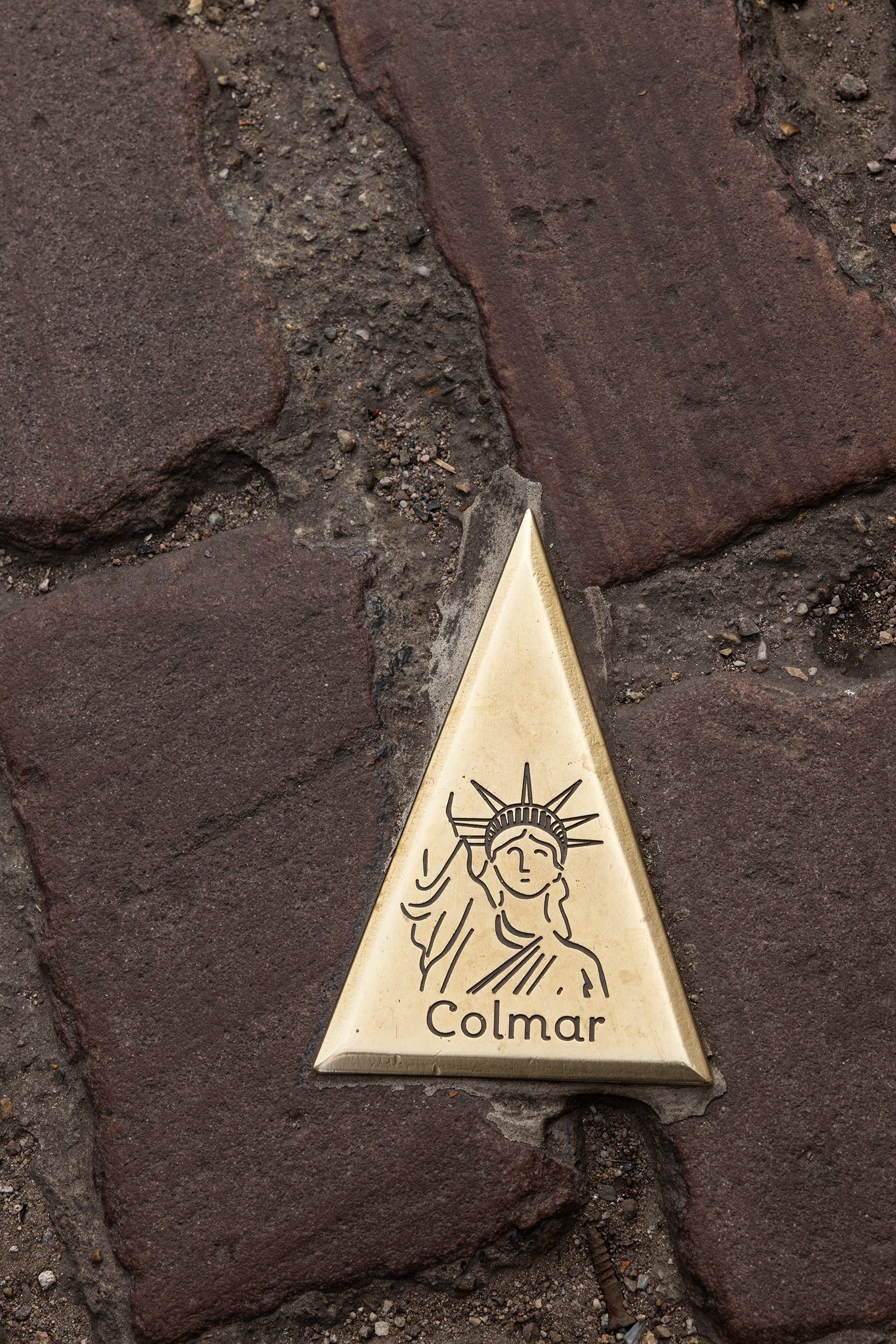 Statue of Liberty Golden Plates, Colmar, France