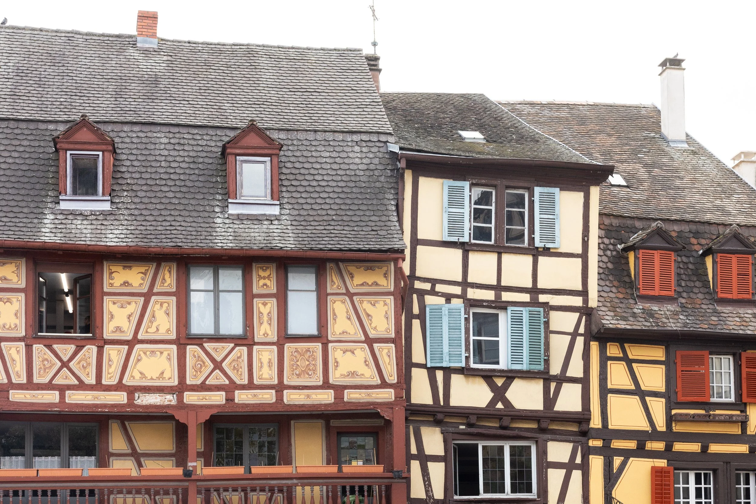 Rue des Têtes in Colmar France 