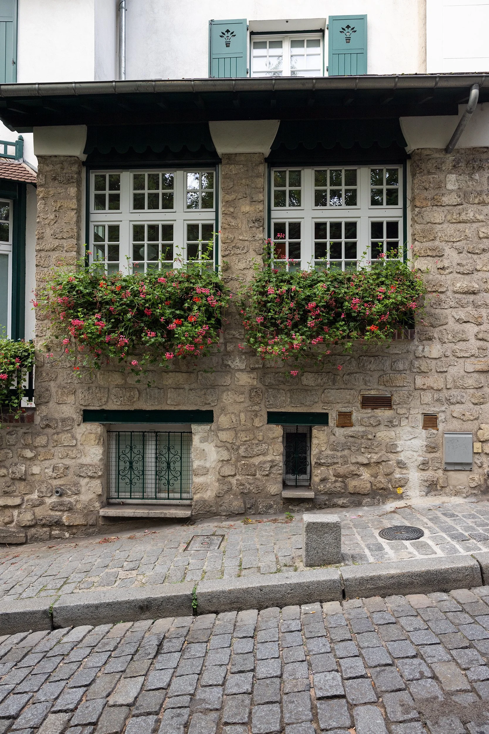 Rue Cortot in Montmartre, Paris