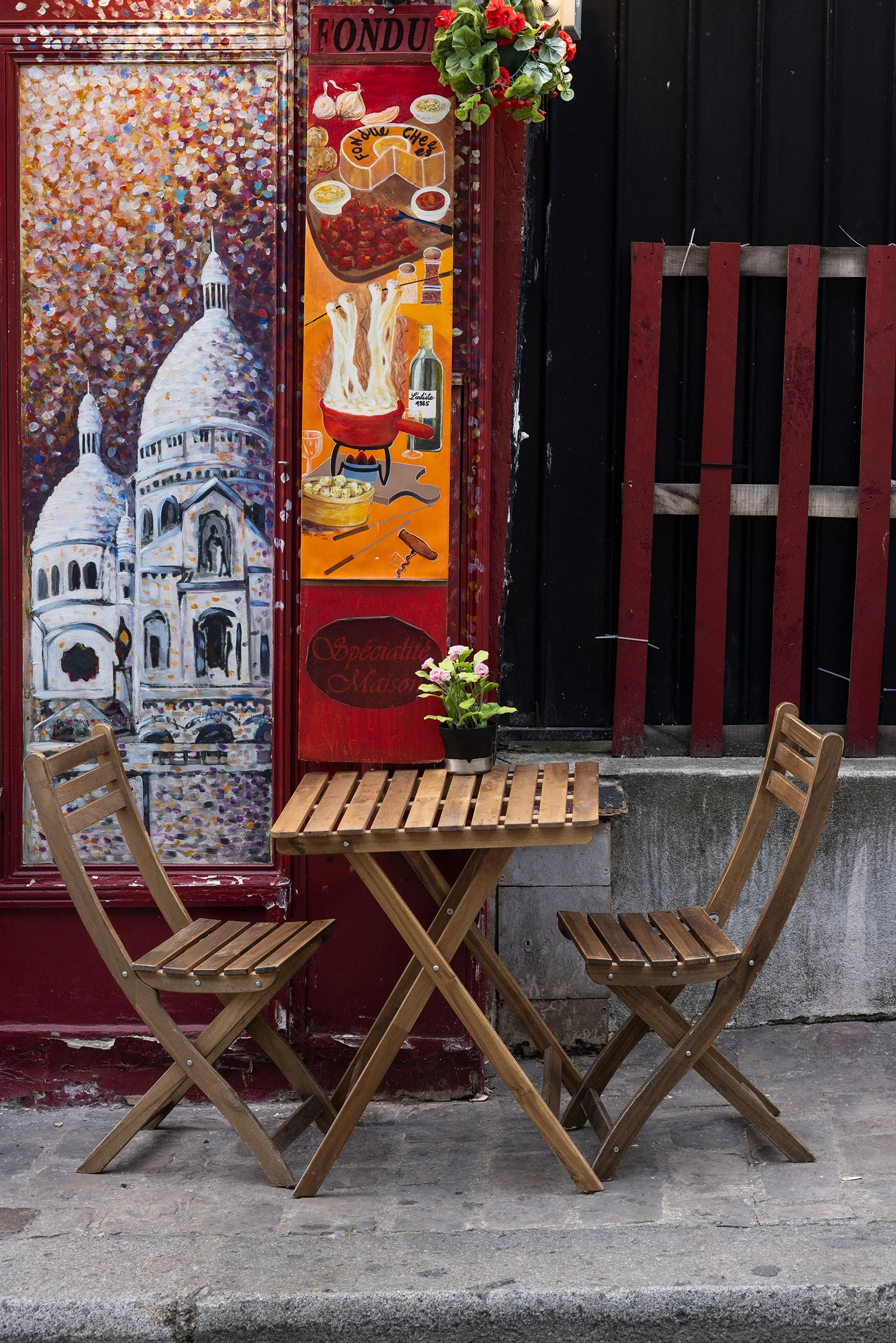 L'artiste restaurant in Montmartre