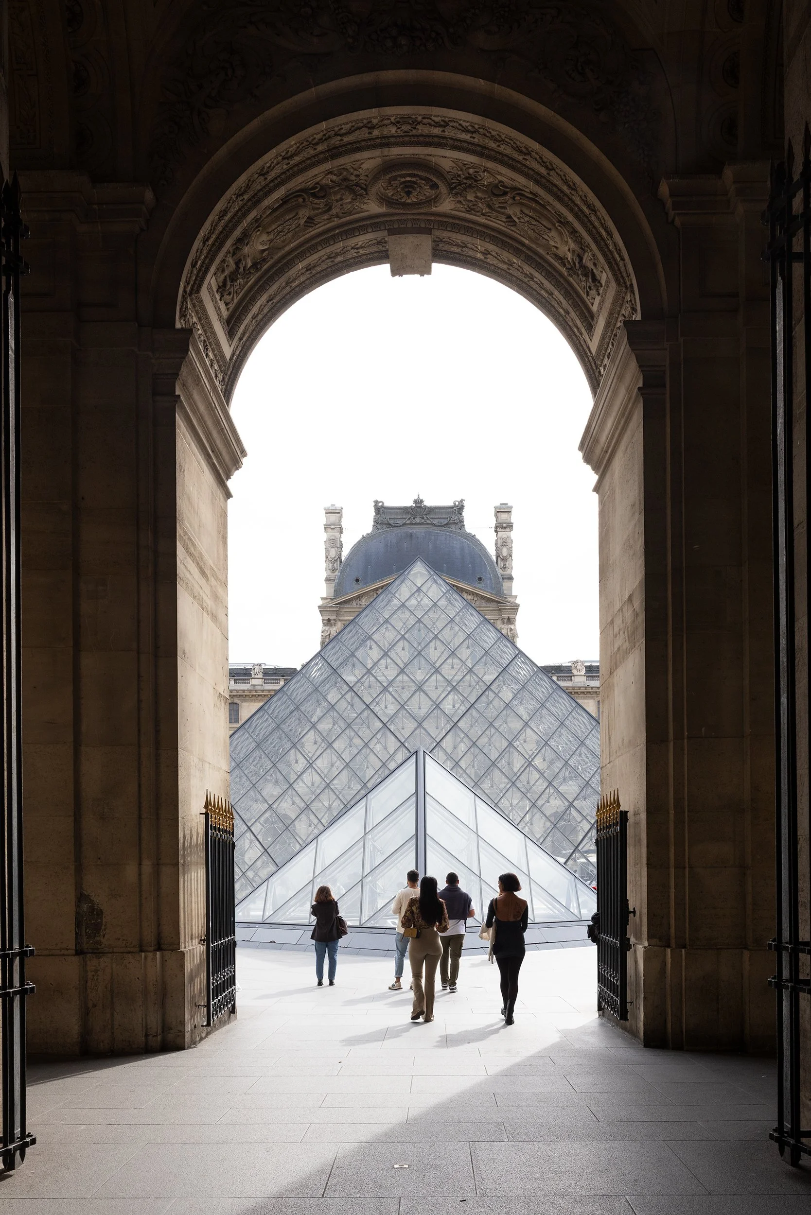 Passage Richelieu at the Louvre Museum