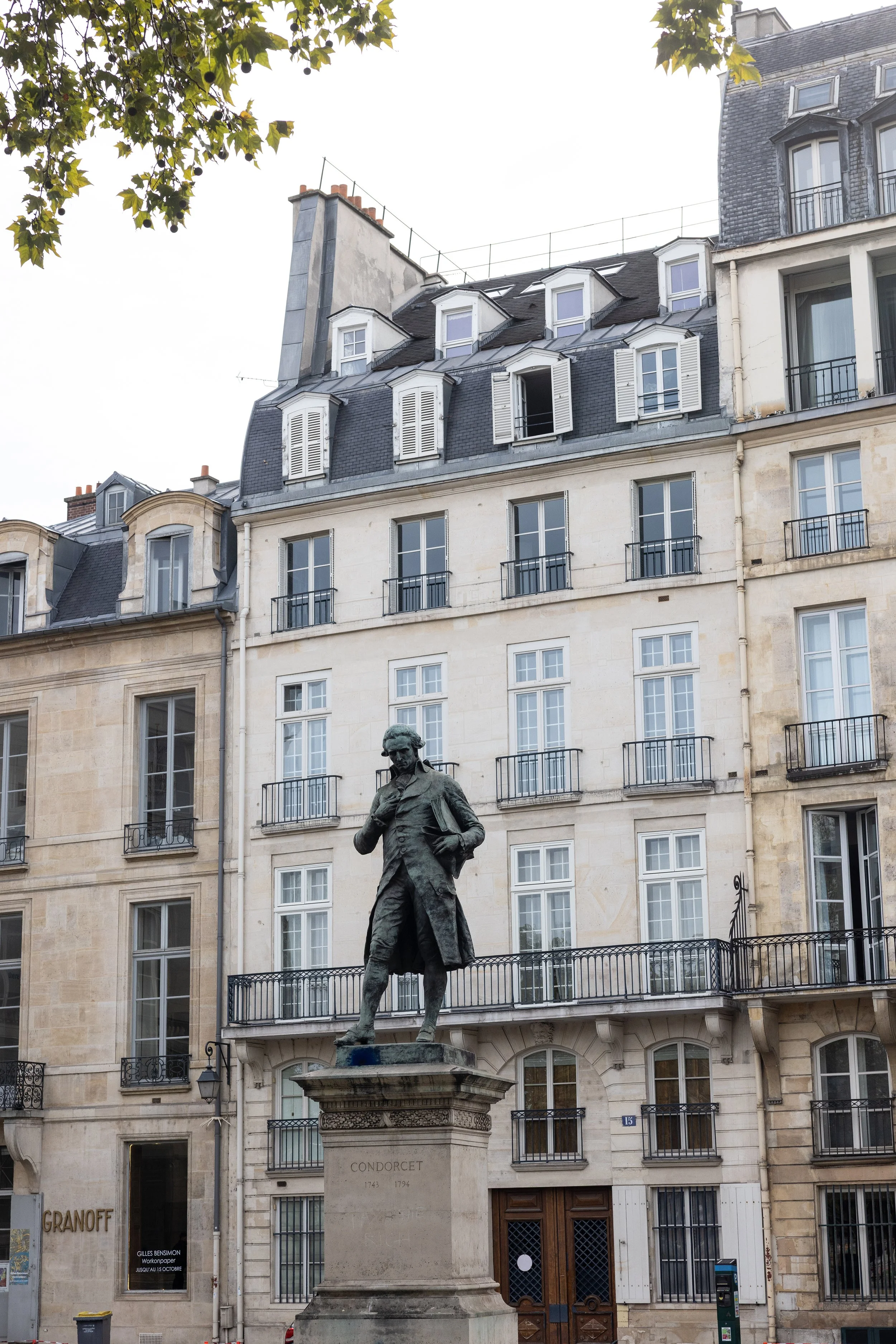 Statue of Condorcet, Paris