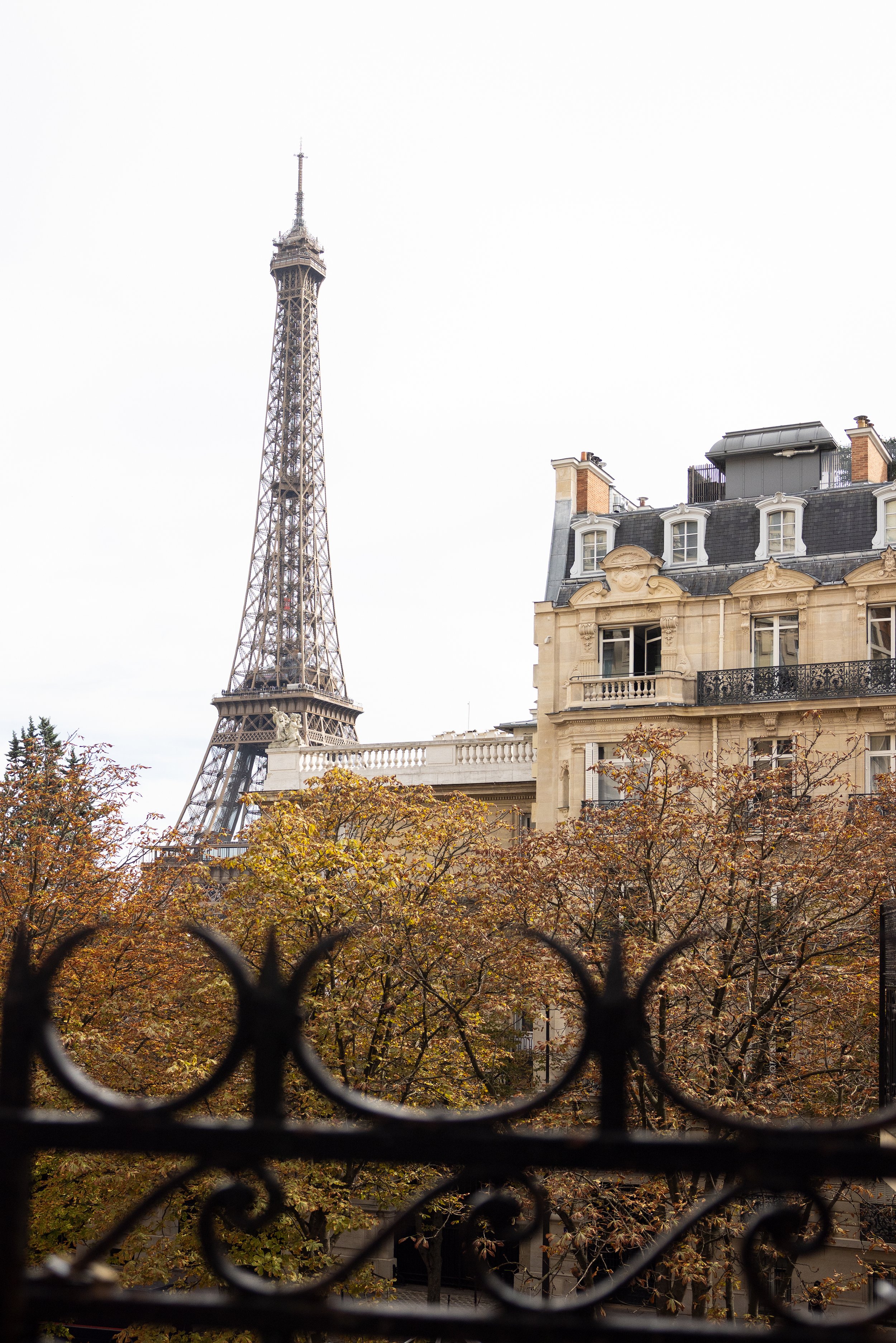 View from the Avenue de Camoëns viewpoint, Paris