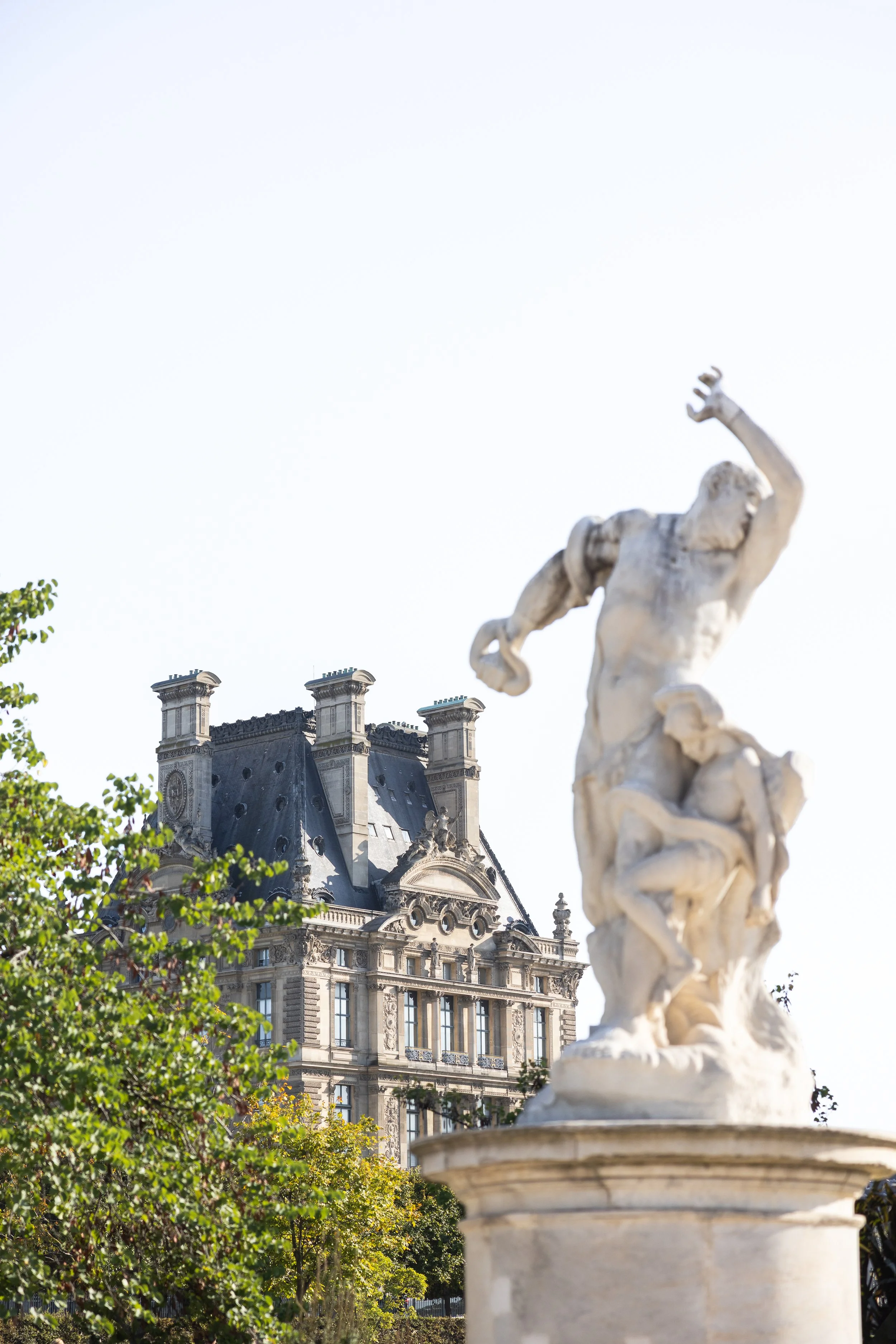 La Misère statue at Jardin des Tuileries