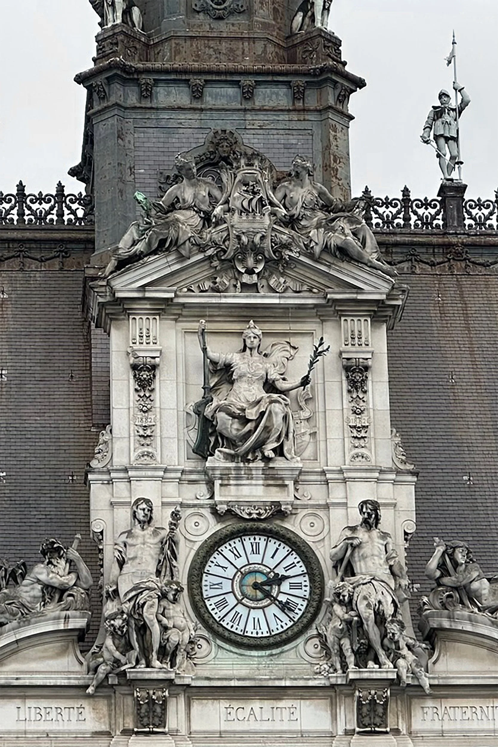Hôtel de Ville, city hall of Paris