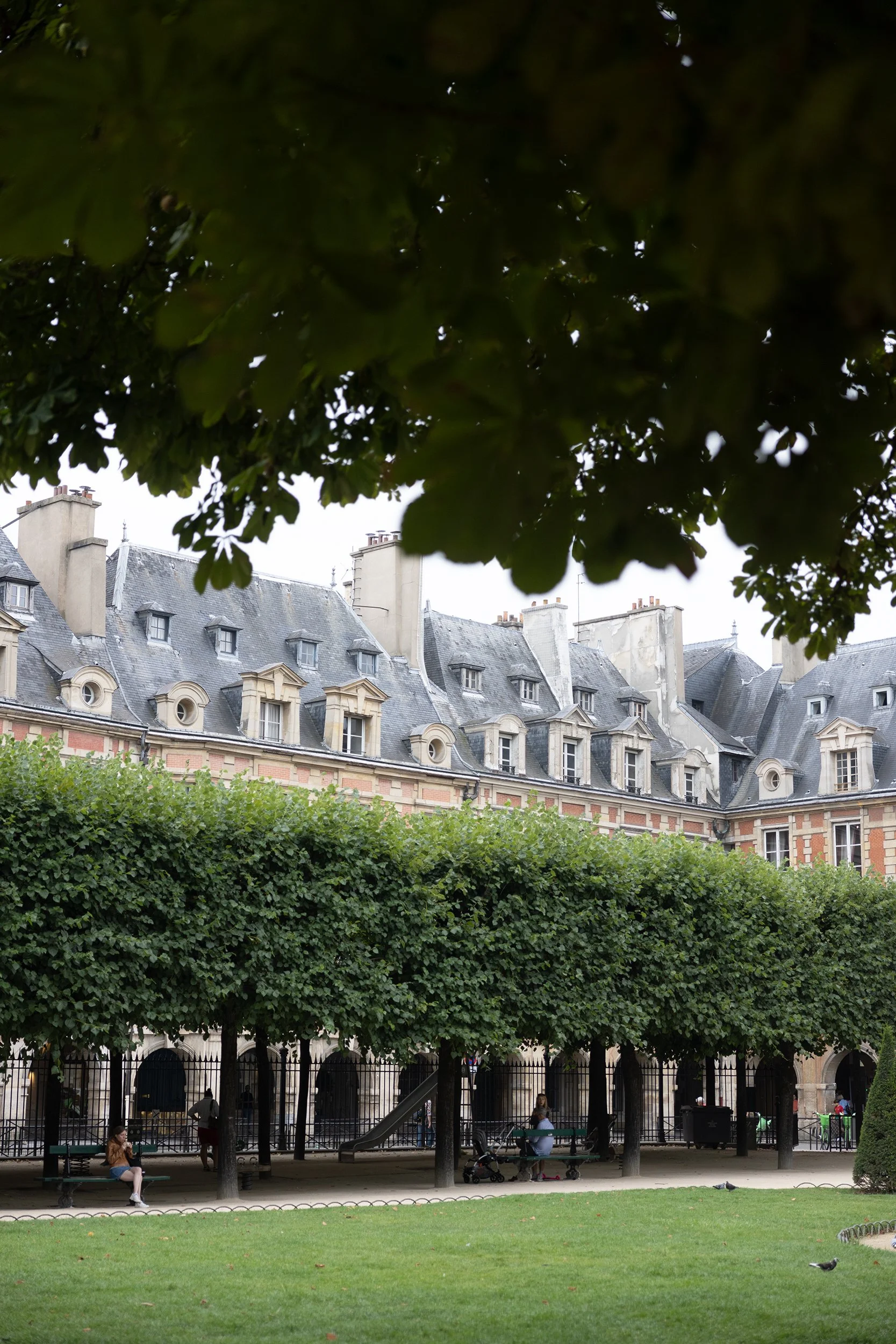 Place des Vosges in the Marais, Paris