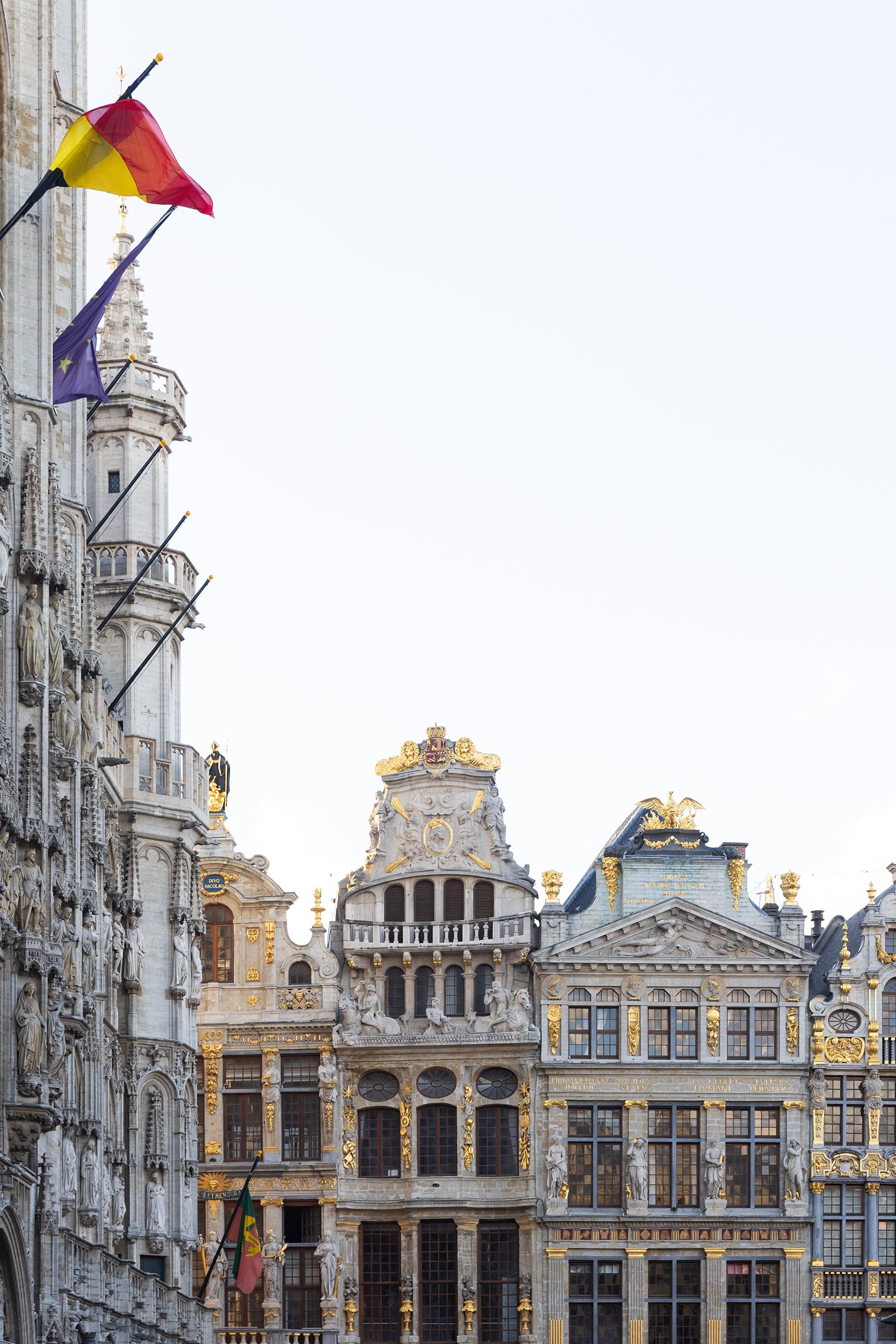 Grote Markt guildhalls, Brussels, Belgium