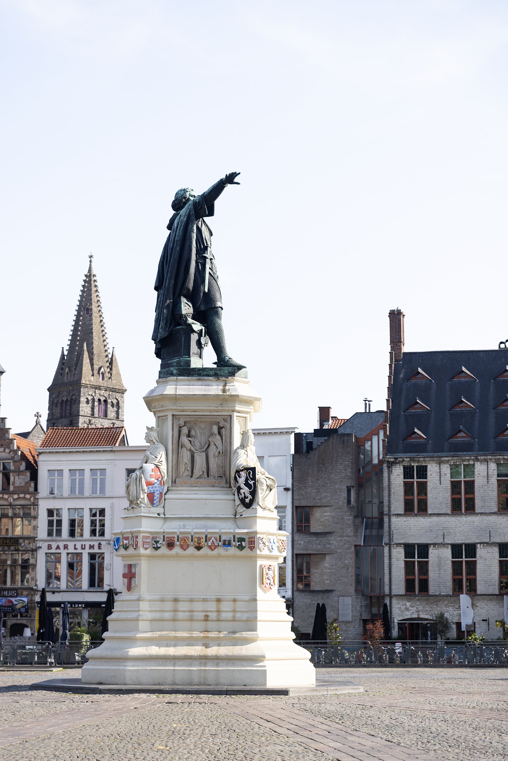 Statue of Jacob van Artevelde at the Vrijdagmarkt (Copy)