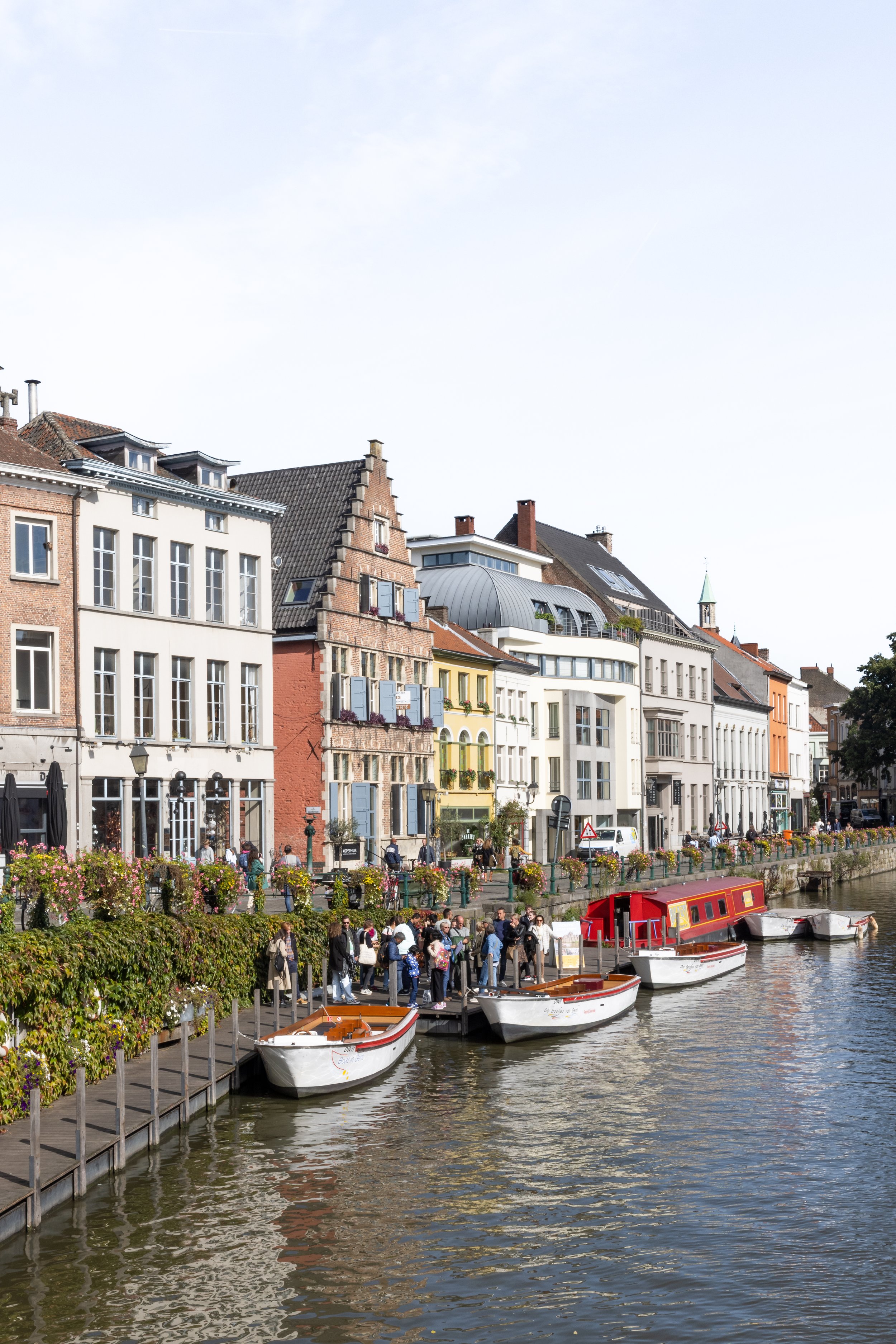 Kraanlei on the Leie River, Ghent (Copy)