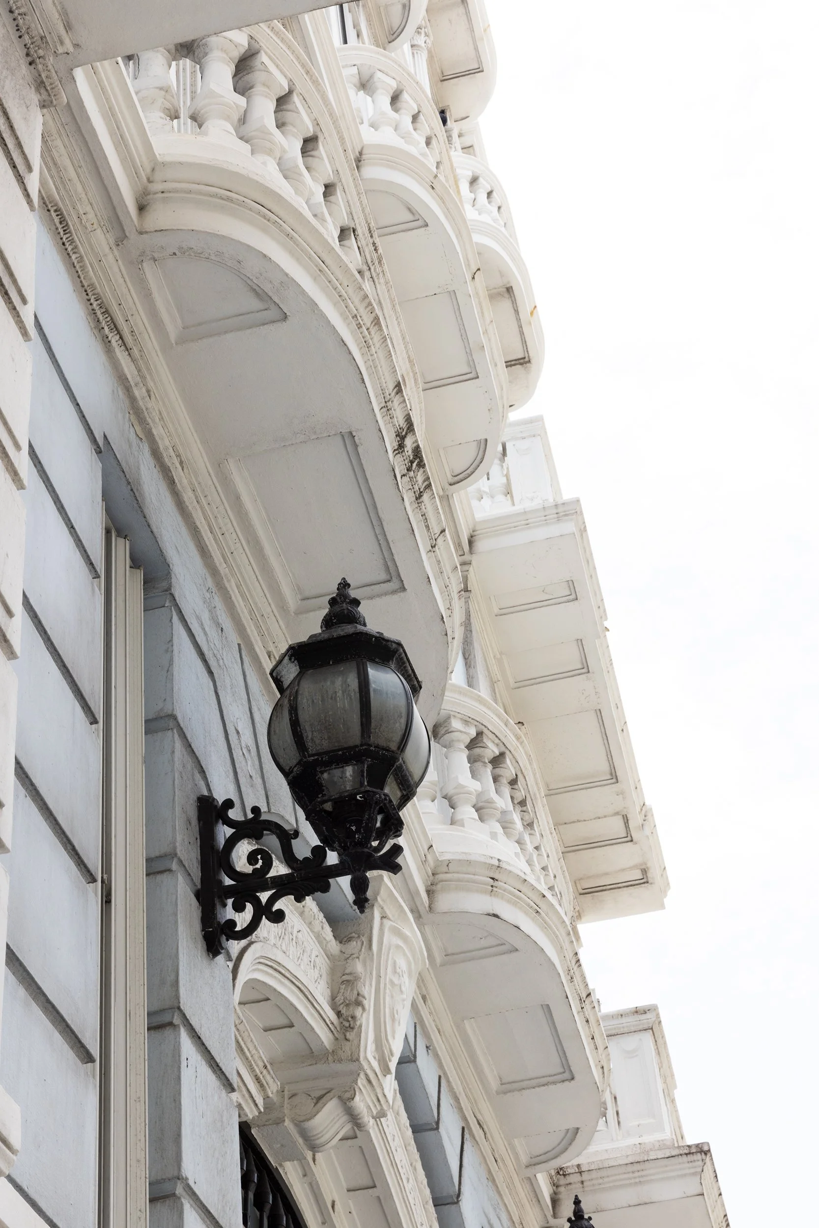 Architectural details along Calle Tetuán, Old San Juan, Puerto Rico