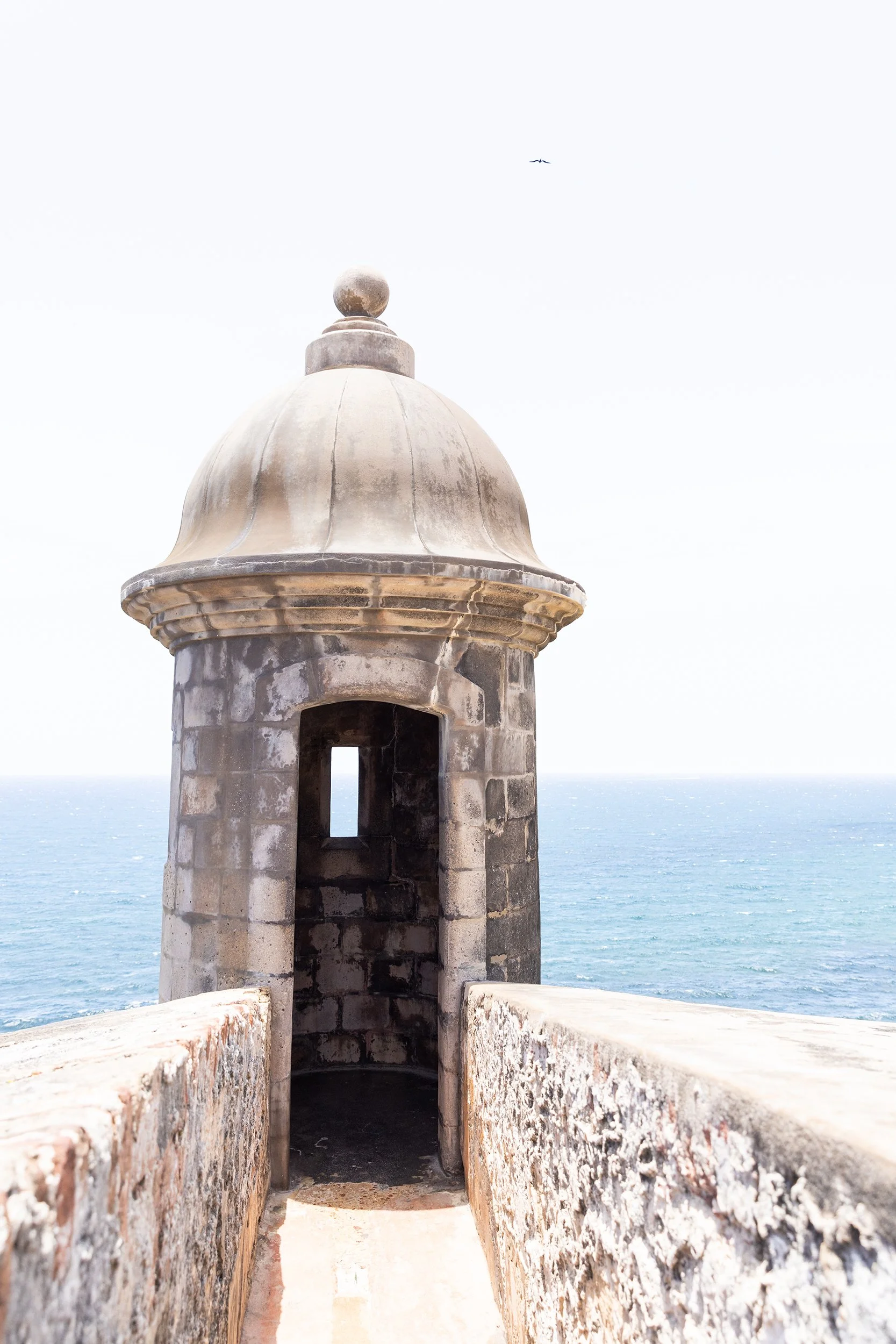 Sentry box at Castillo San Felipe del Morro, Old San Juan, Puerto Rico