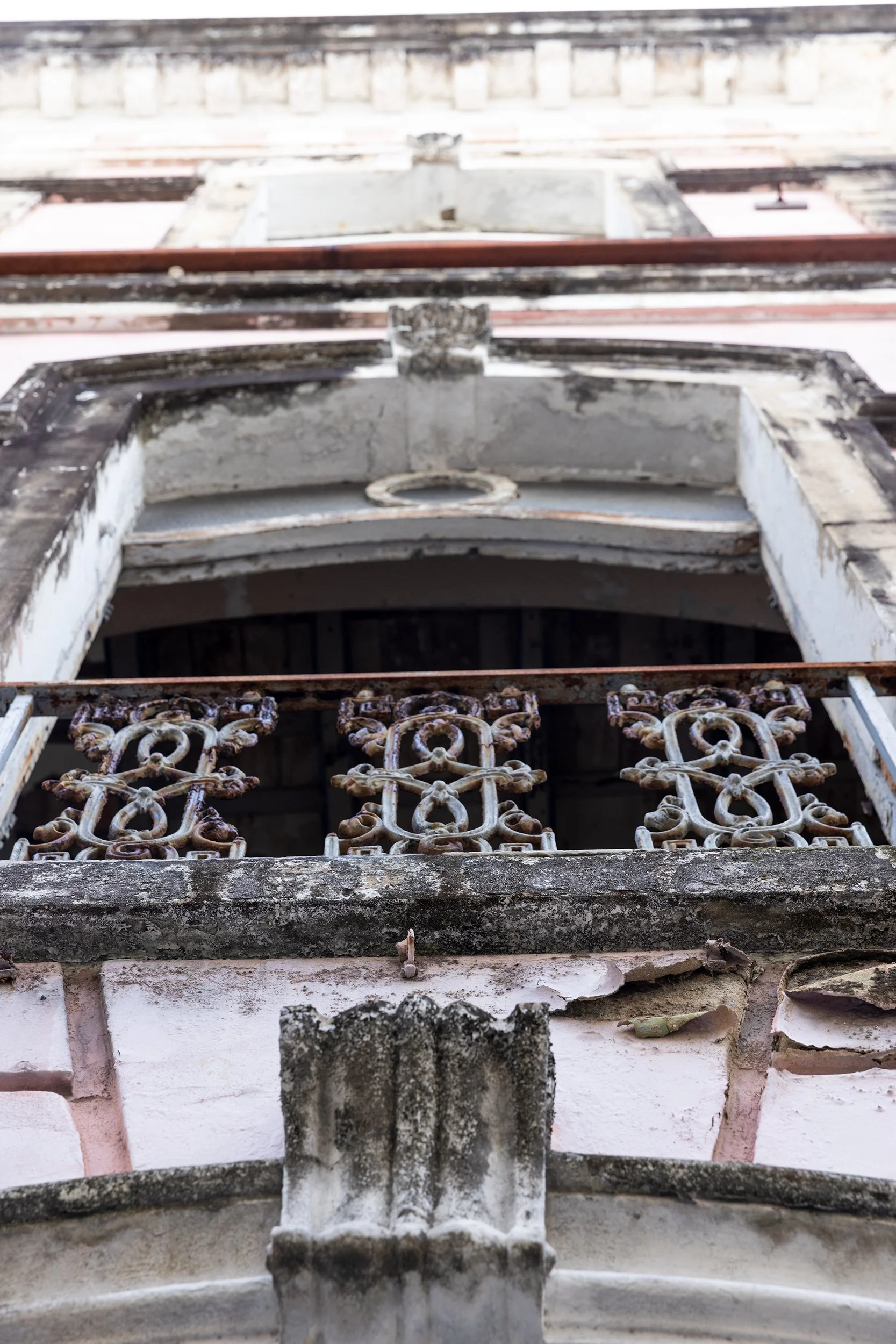 pink home on Calle de la Cruz, San Juan, Puerto Rico
