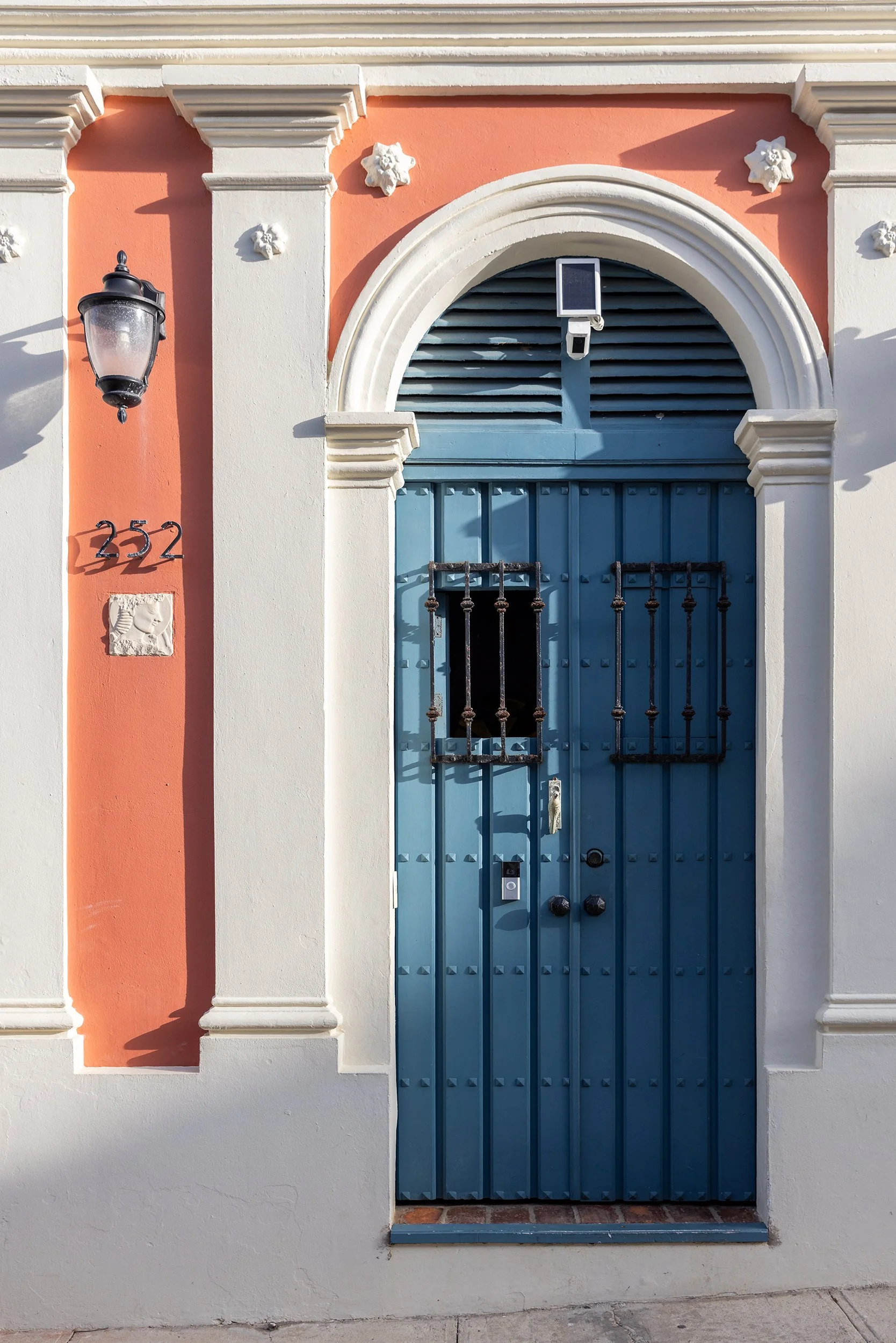 Doorway at 252 Calle de San Sebastián, San Juan, Puerto Rico