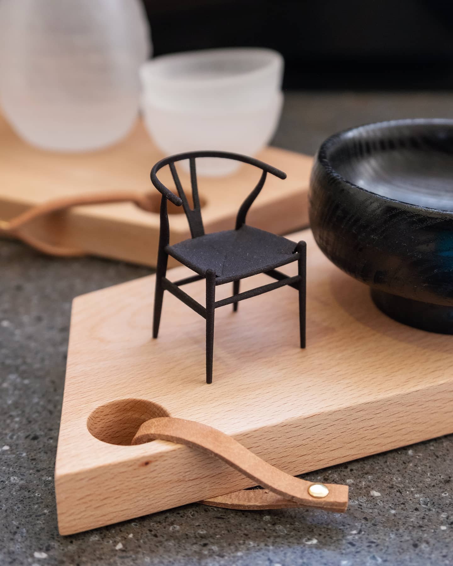 Details of our beech display boards 
*Wishbone chair not to scale*

12.04.21