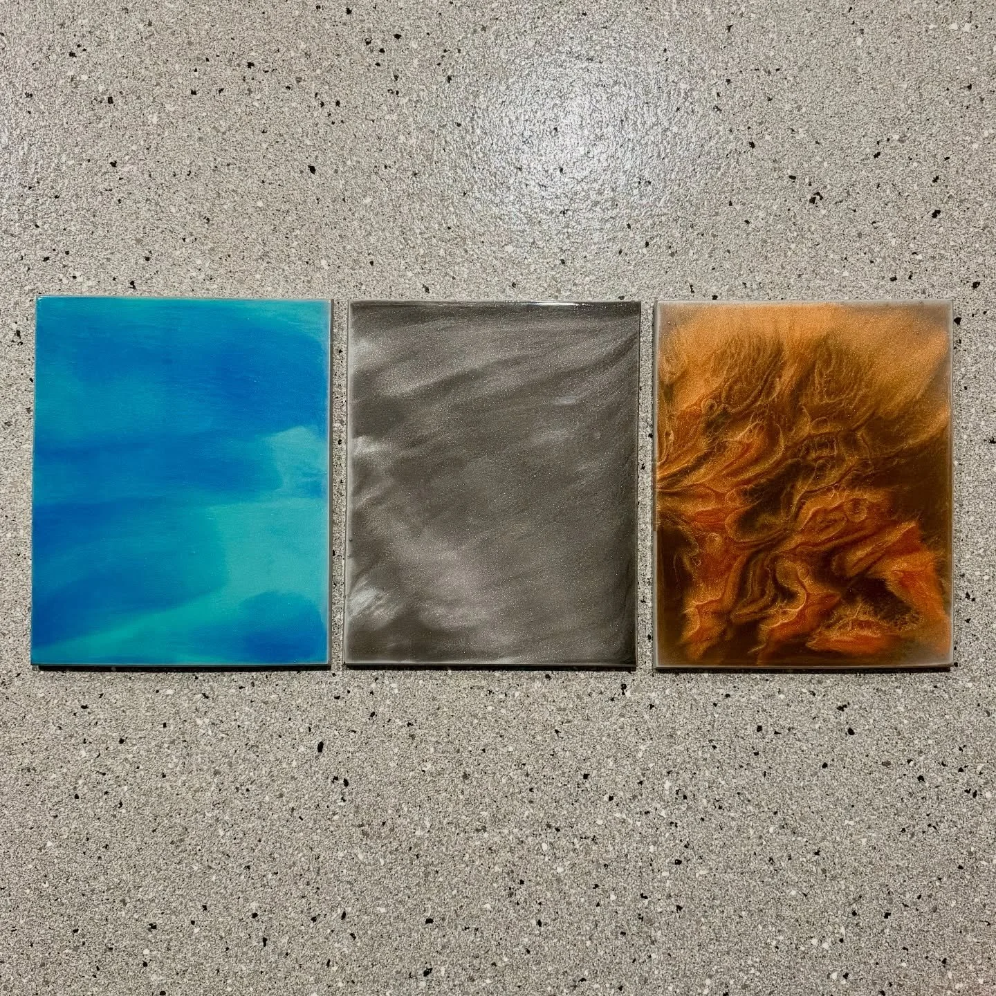 Thinking about a metallic epoxy floor but not sure which color or design is right for your space?

At Westside Epoxy, we work closely with you by providing custom samples geared specifically toward your vision, allowing you to see how different metal