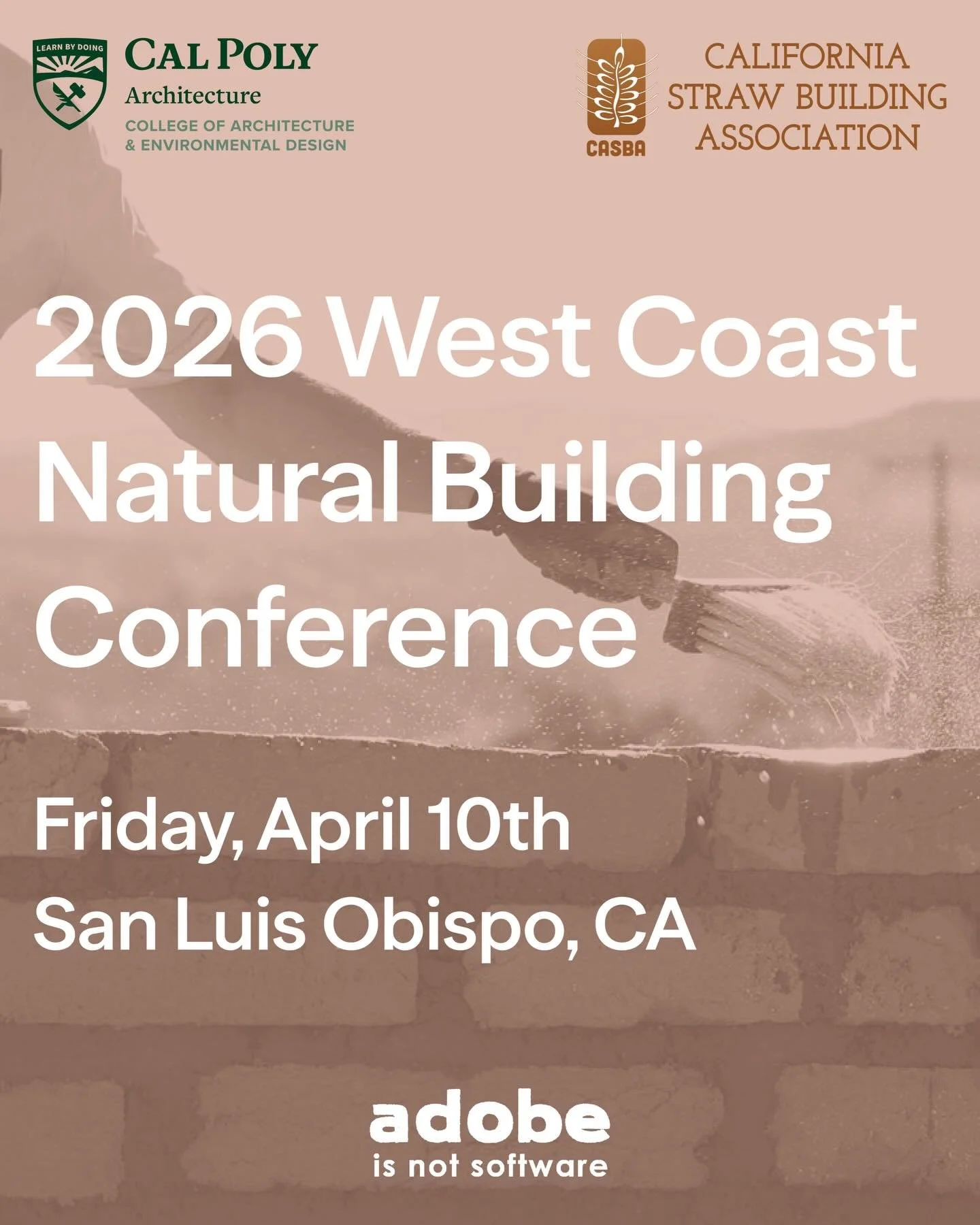 Ben joins Frances Yang of Arup and Anthony Dente of Verdant Structural Engineers to discuss advocacy at the 2026 West Coast Natural Building Conference next Friday, April 10th, hosted by Cal Poly San Luis Obispo. The conference&rsquo;s theme, Traditi