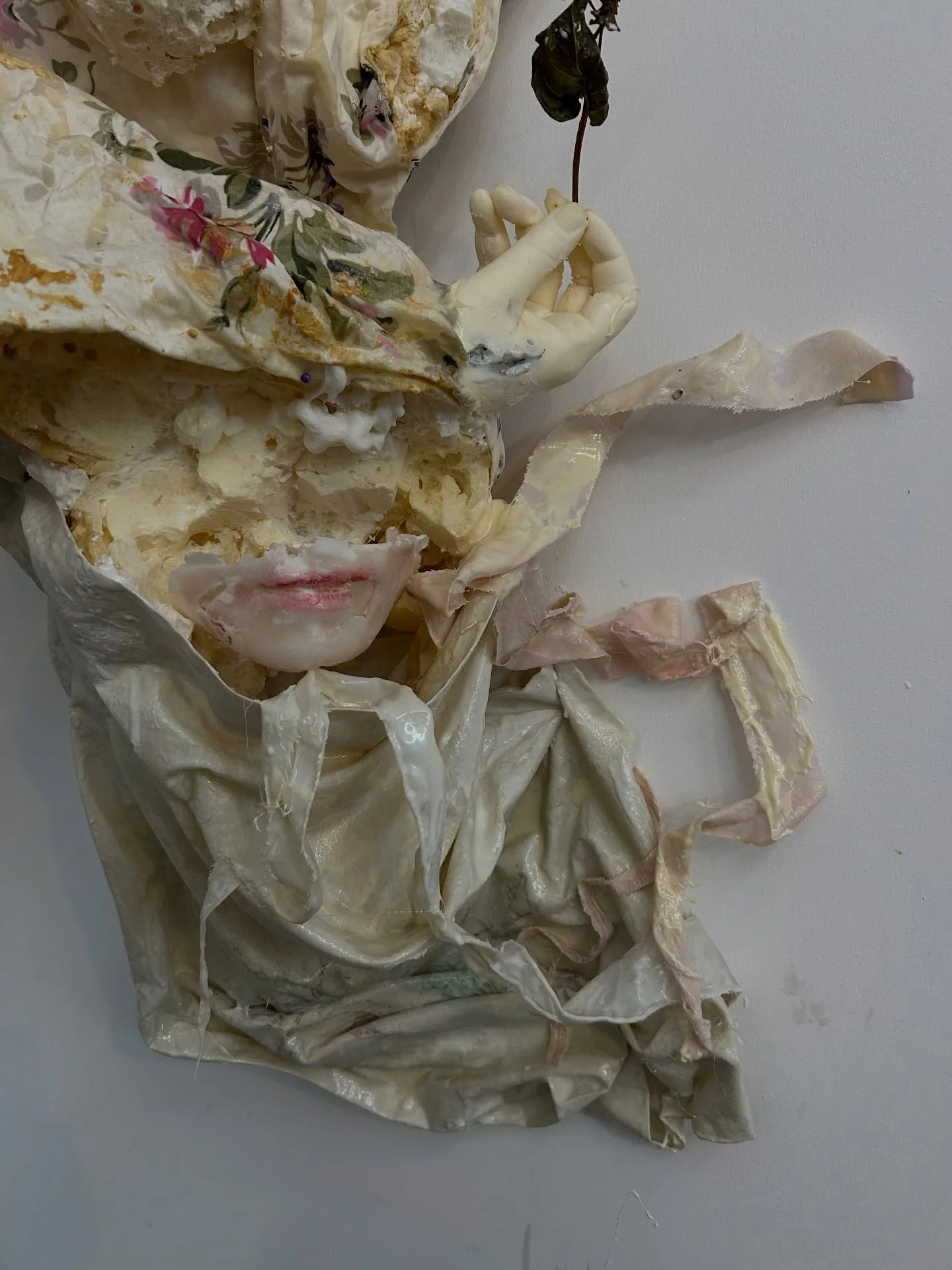 I made my first ever serious wall sculpture for SelfSame exhibition. Pregnant Pause is a combination of new experimental elements that I&rsquo;ve been working on throughout 2025. It signals a new approach to materials and while still similar in form 