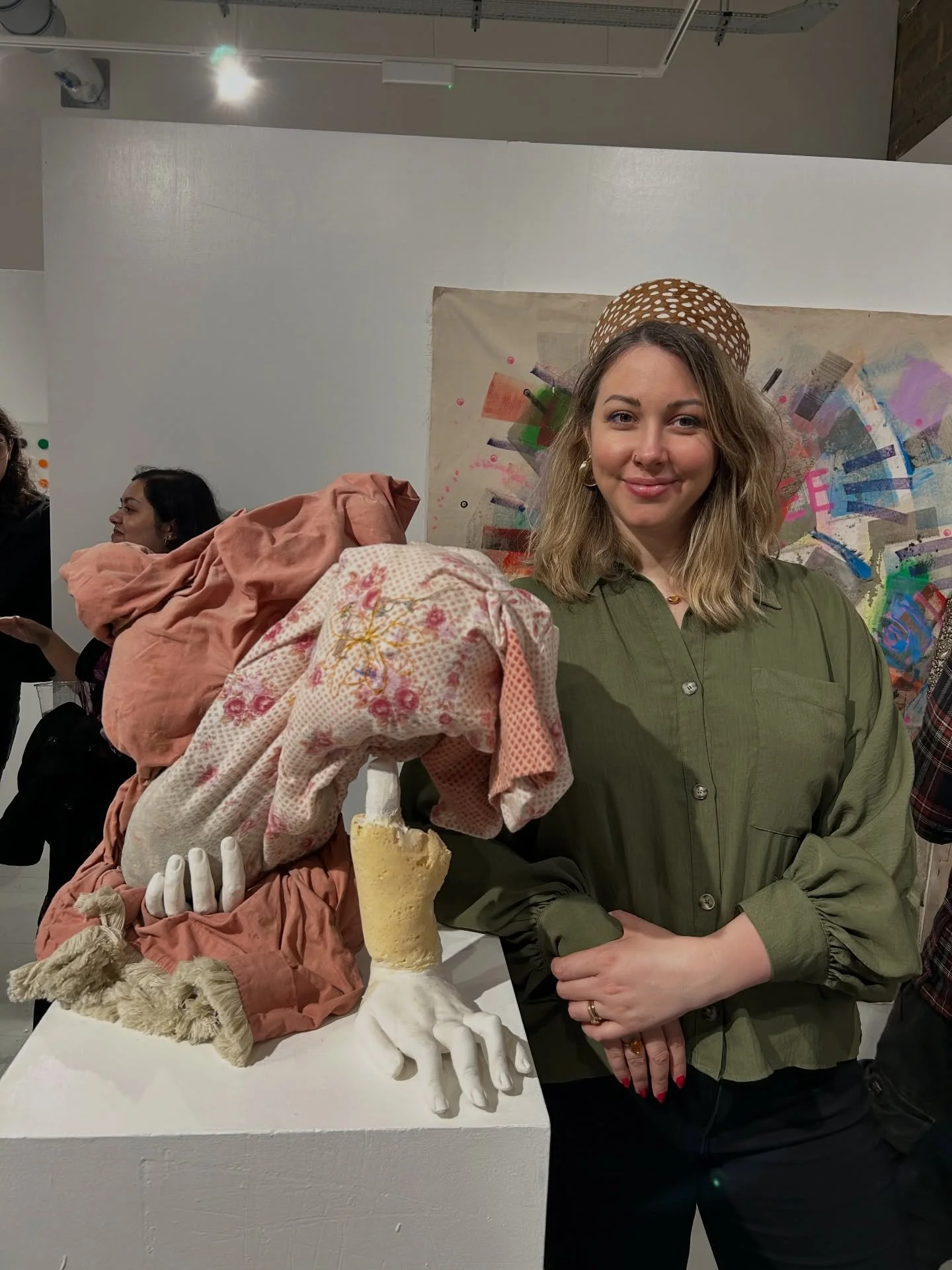Last night at the opening of (Un)Seen exhibition and the launch of @hyphacurates new space at 130 Fenchurch Street! 

Huge thanks to the wonderful @byzoesera for including me in another fab show alongside some fantastic artists. 

Open until May 16! 