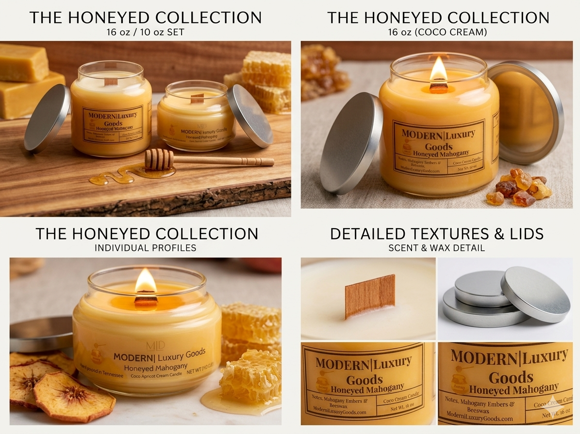 🍯🪵 Scent of the Month: Honeyed Mahogany