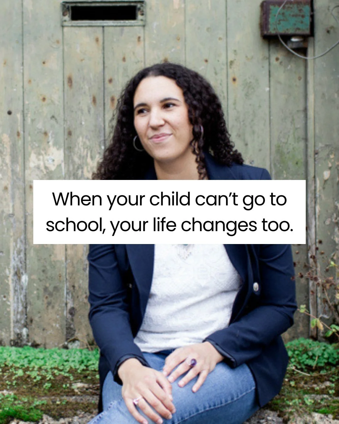 There is something I've noticed whenever we talk about &lsquo;school avoidance&rsquo;.

We rightly talk about the child. What's making school feel impossible? What do they need? What needs to change?

But there's another person whose life can change 