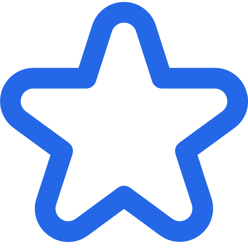 Blue star-shaped cookie cutter.