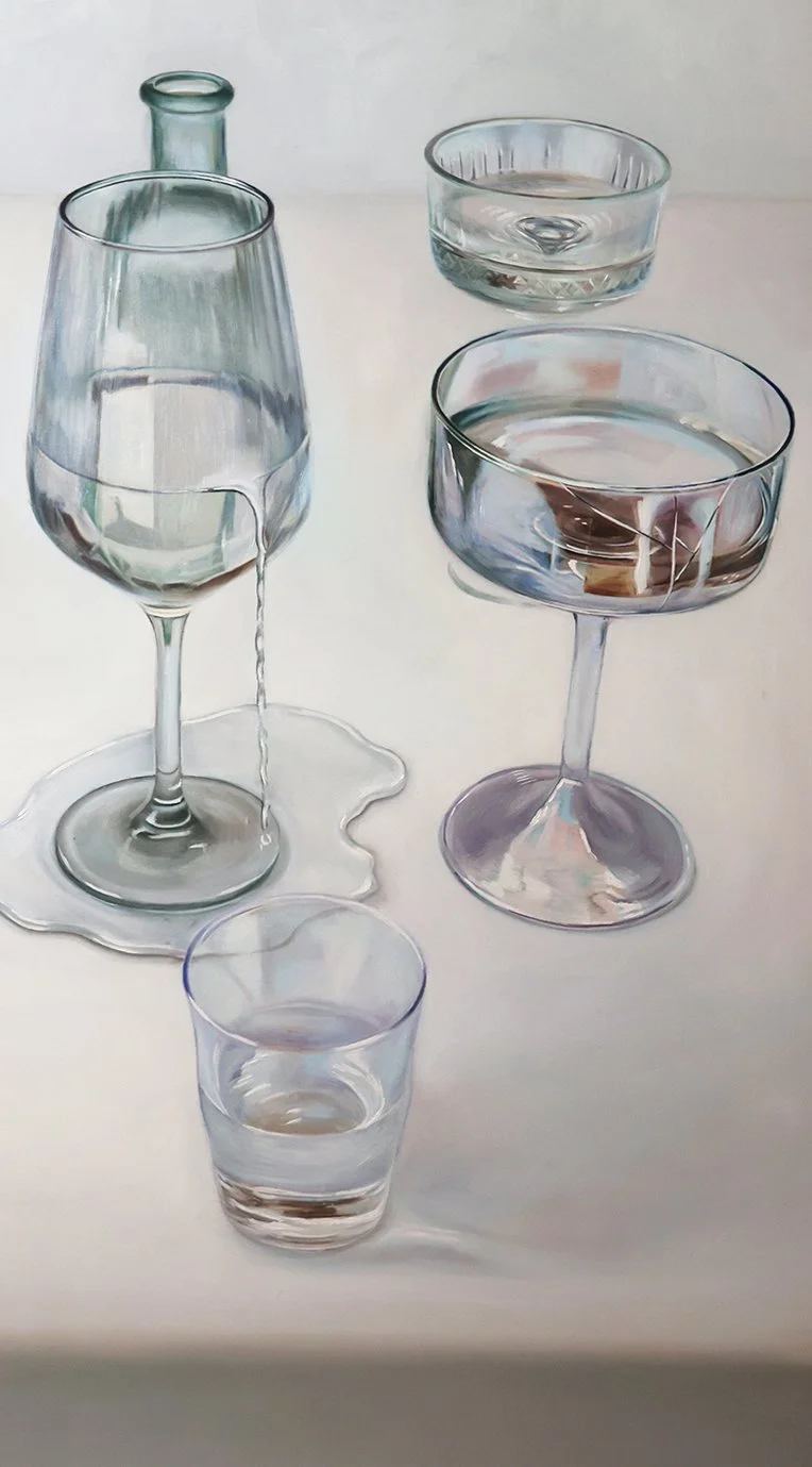 Tereza Barnard- Within Normal Parameters, oil on plexiglass, detail.jpg