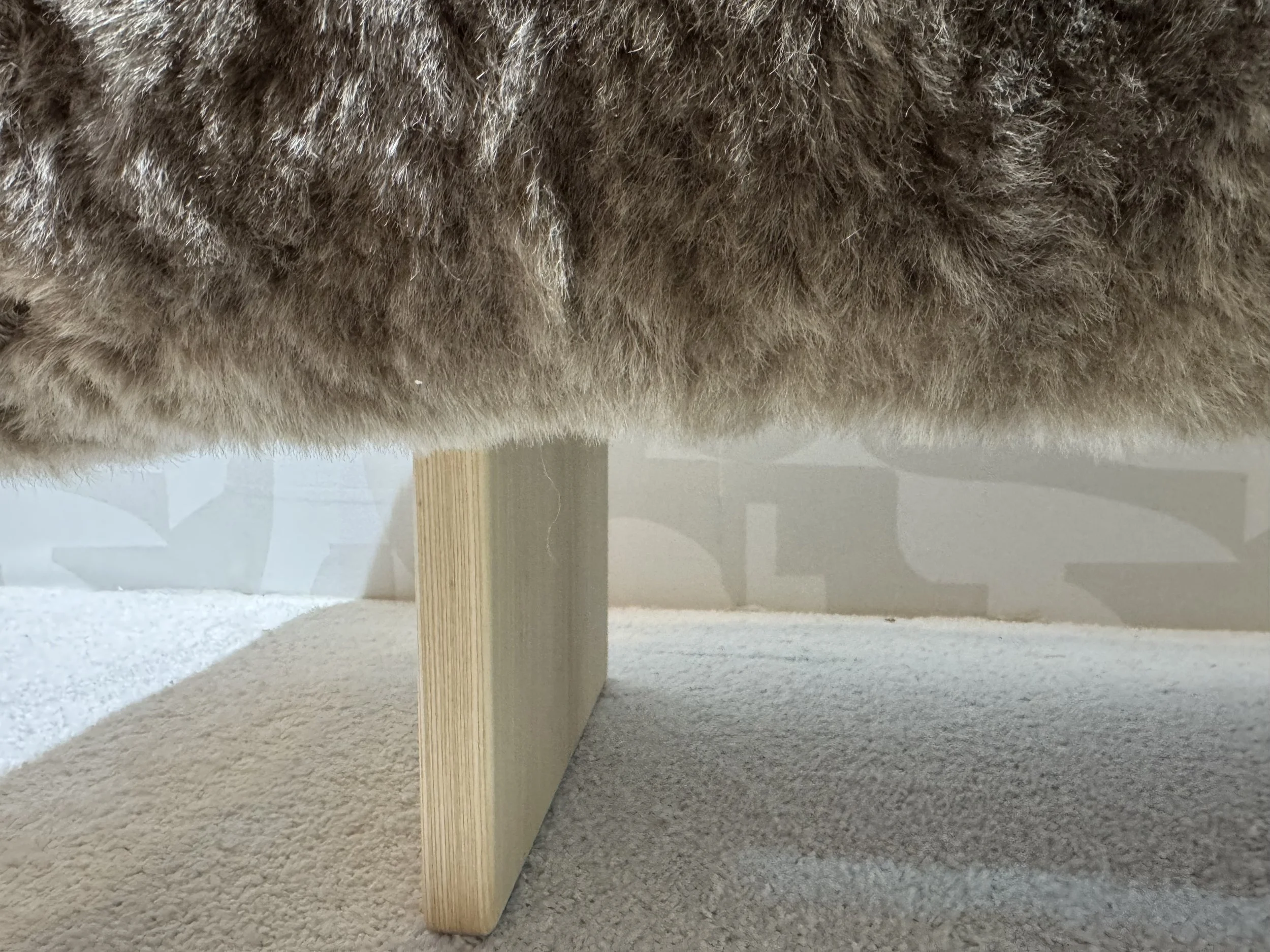 Parks Sheepskin Bench