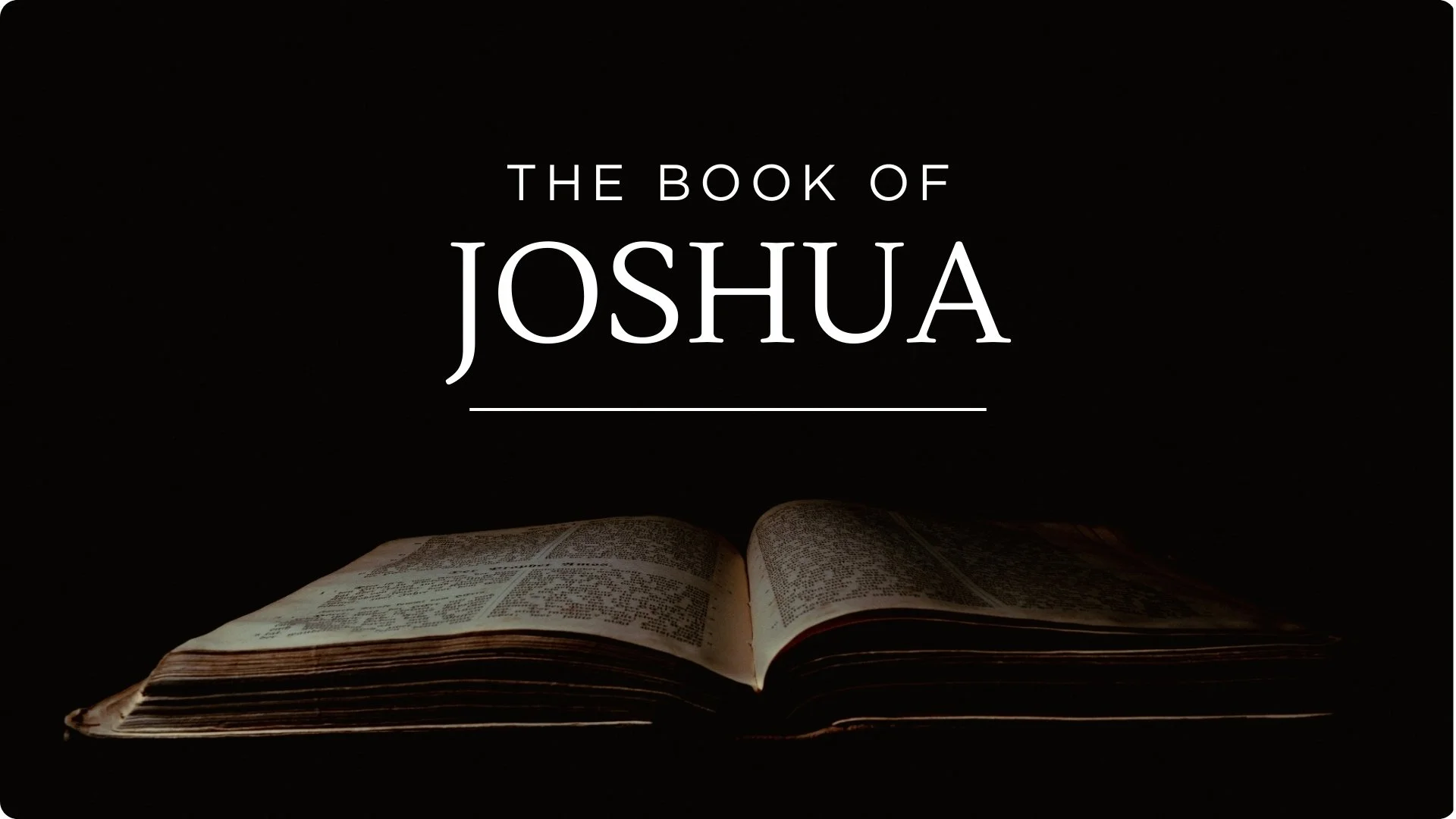 Joshua 1-5