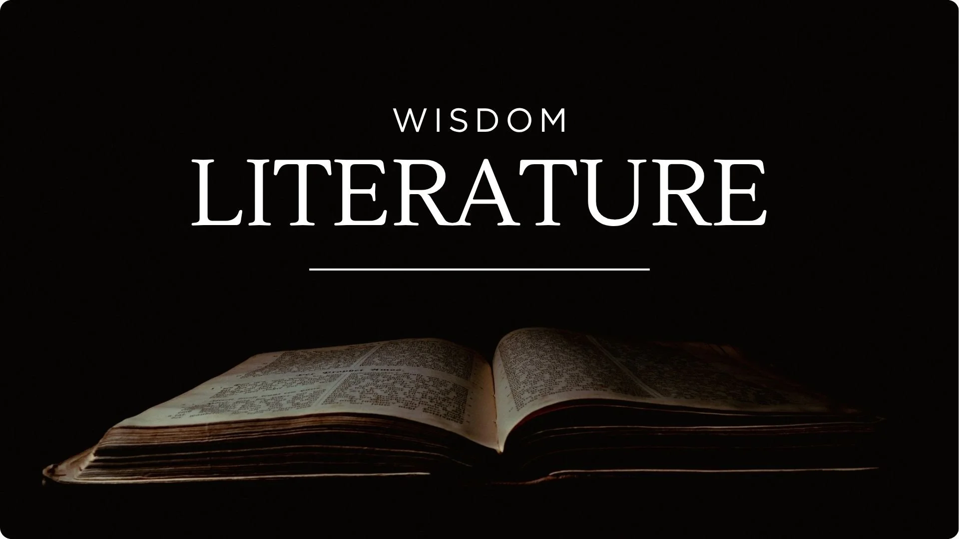 Wisdom Literature