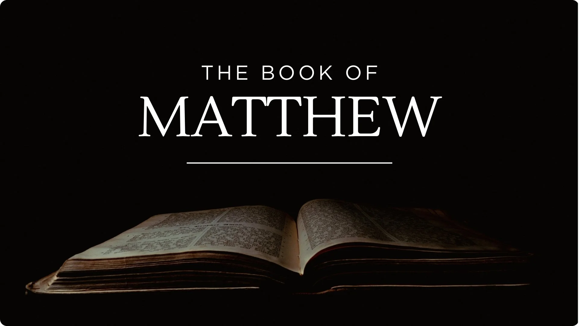 Matthew Overview