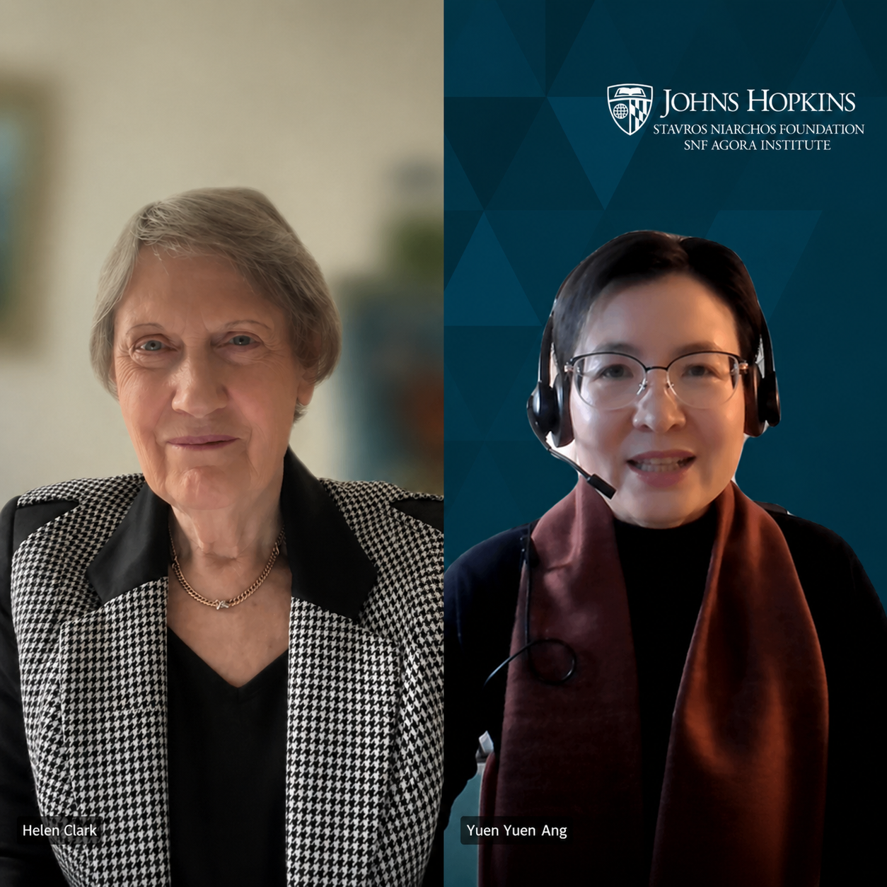Yuen Yuen Ang with Helen Clark Unbundling Corruption