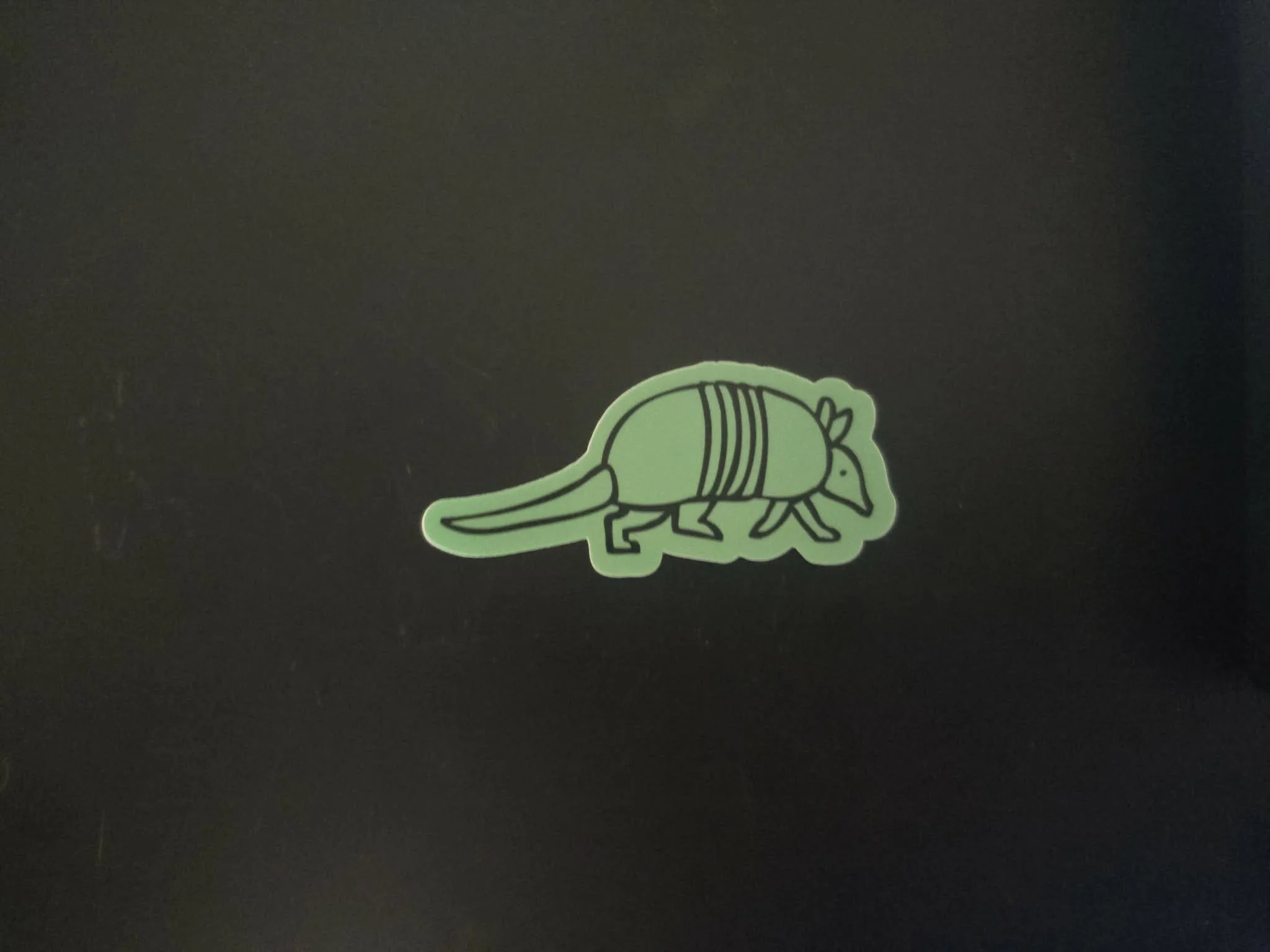 Green Armadillo Sticker.jpg