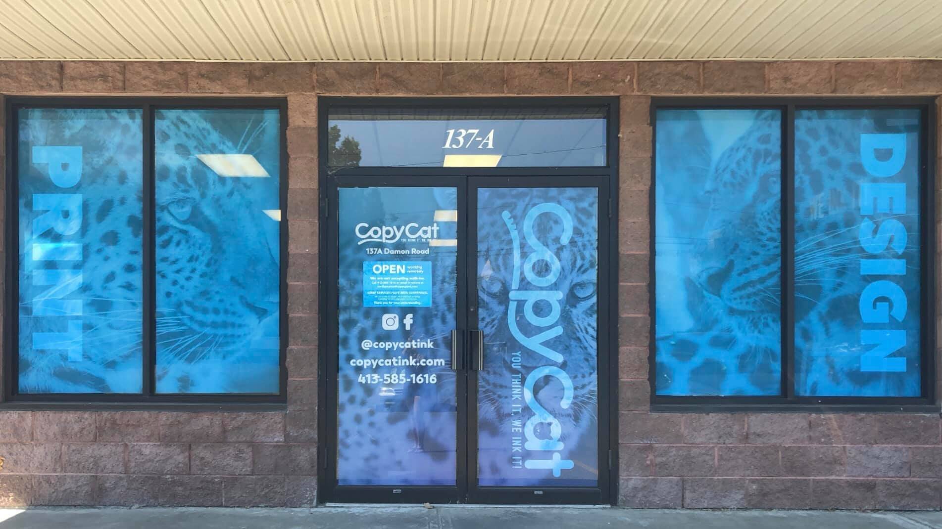 copy cat northampton storefront