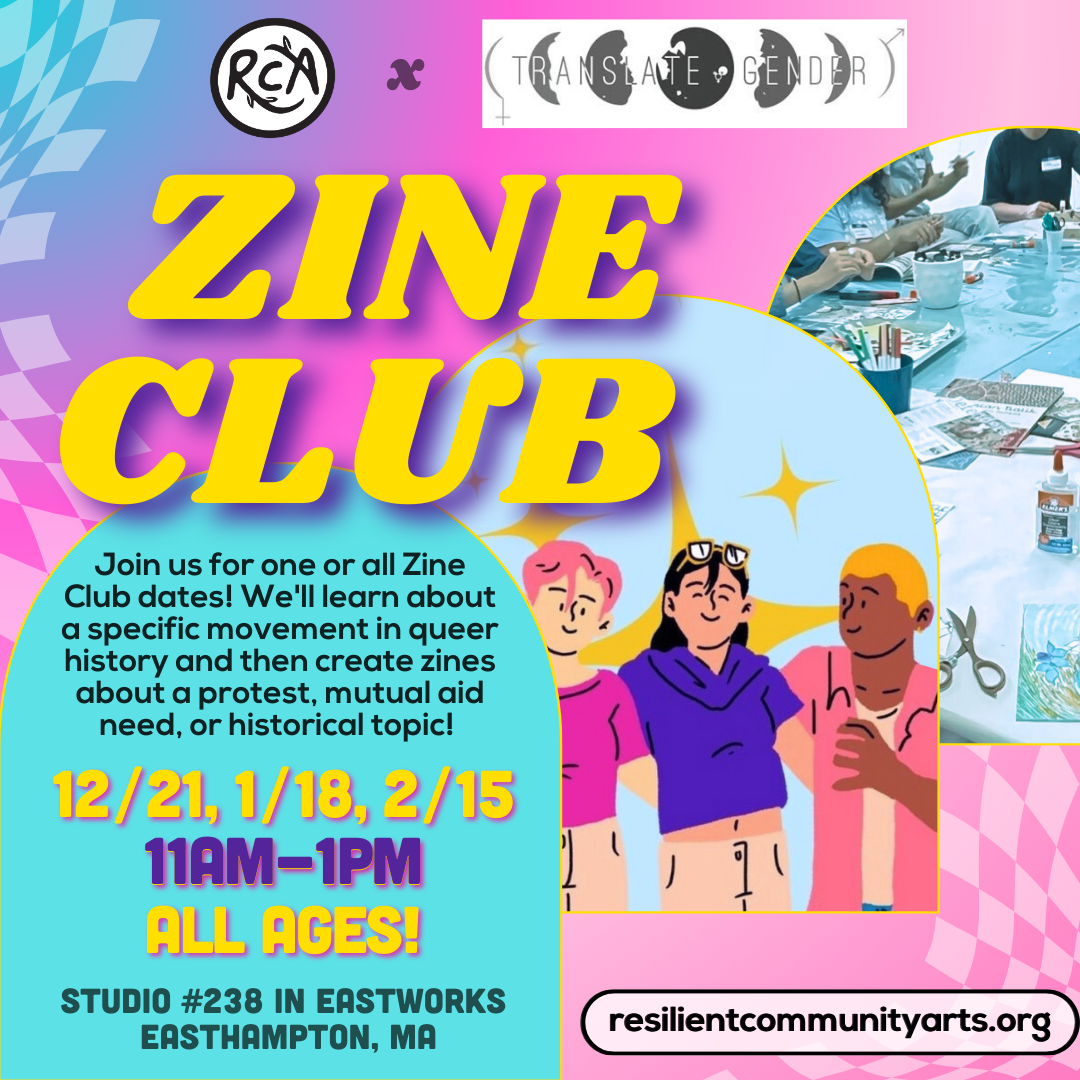 Zine Club with Translate Gender
