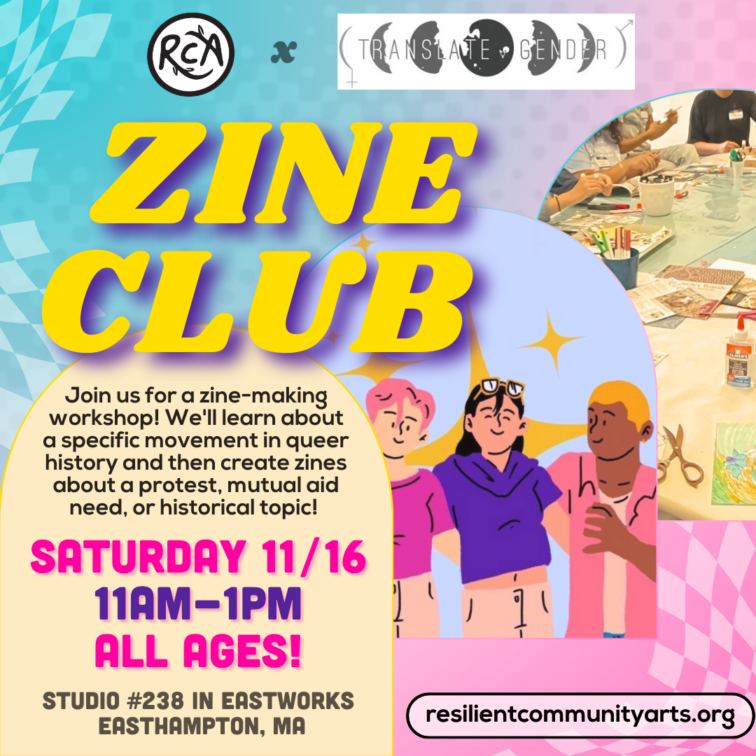 Zine Club with Translate Gender