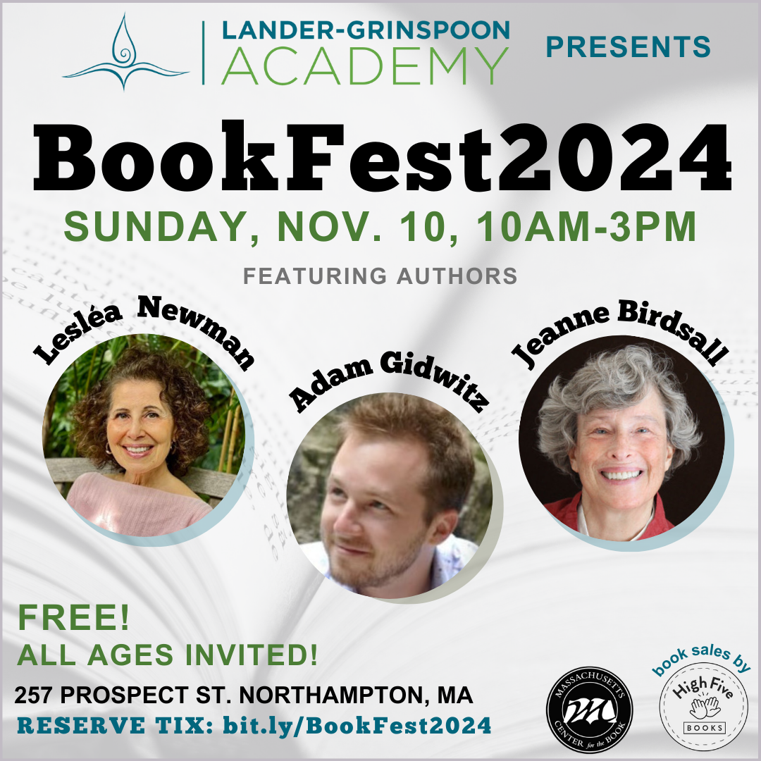 Lander-Grinspoon Academy Presents: BookFest 2024