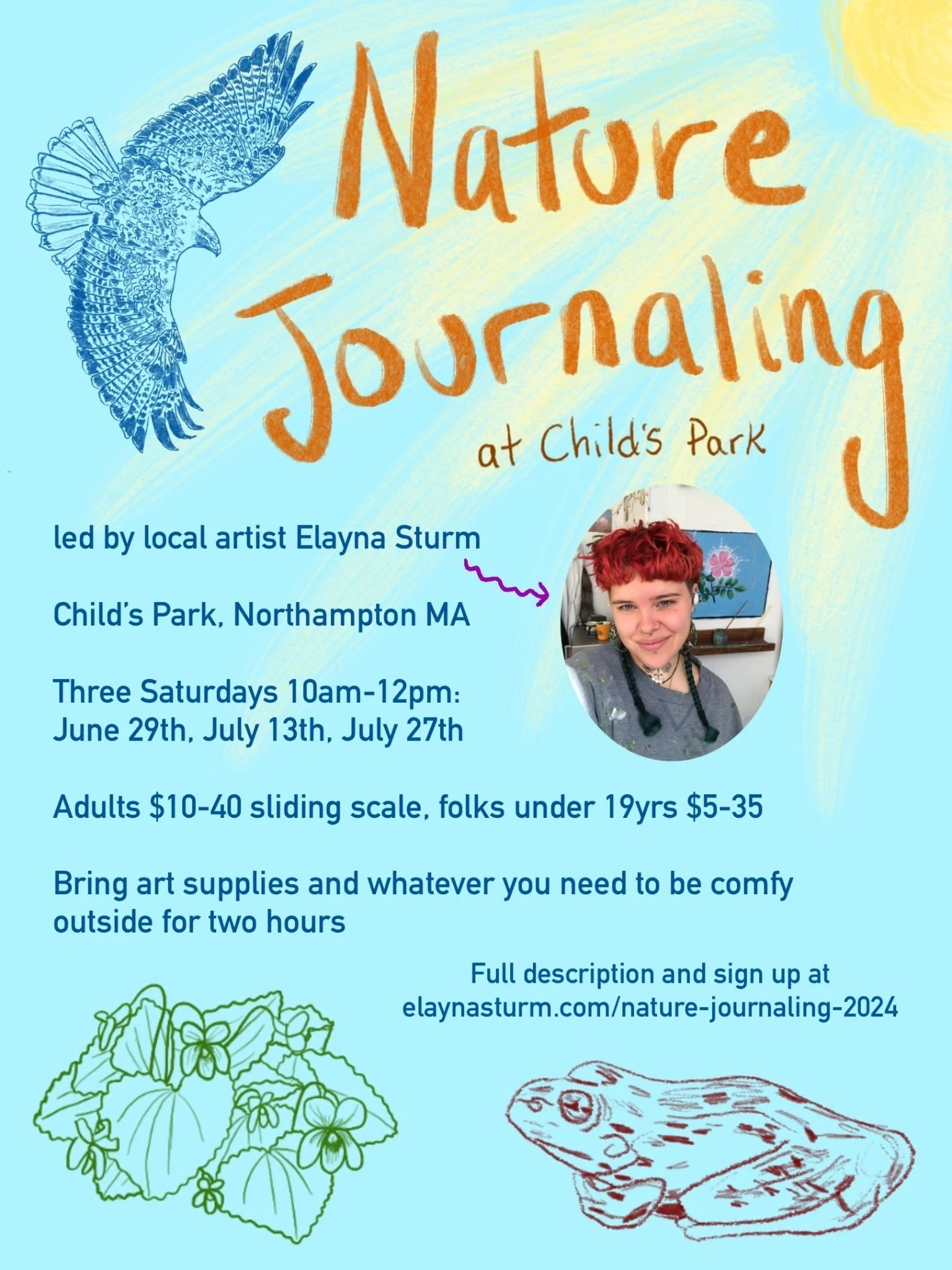 Nature Journaling at Child’s Park