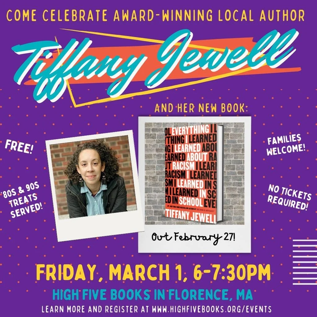 EVERYTHING I LEARNED ABOUT RACISM I LEARNED IN SCHOOL by Tiffany Jewell - Book Launch Party