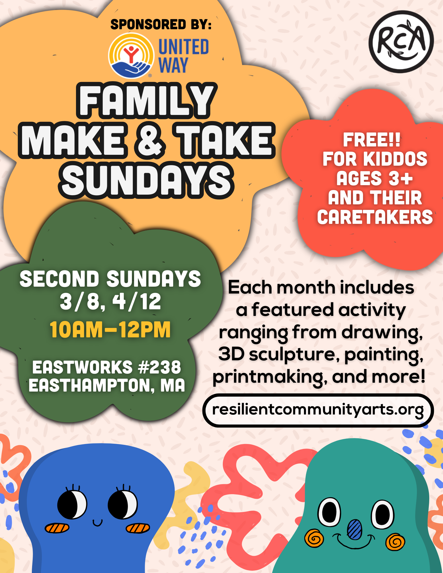 Family Make &amp; Take Sundays