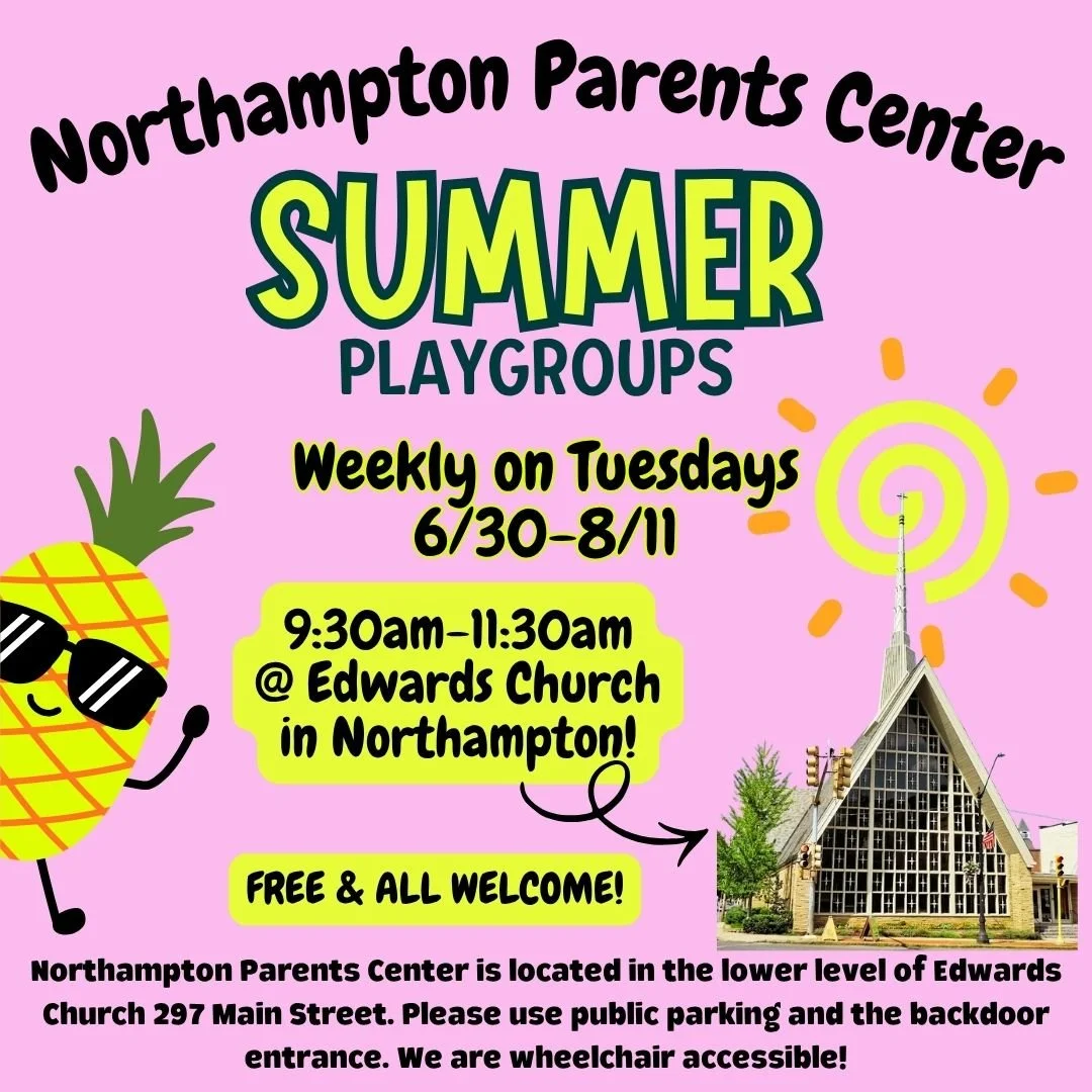 Northampton Parents Center Summer Playgroups