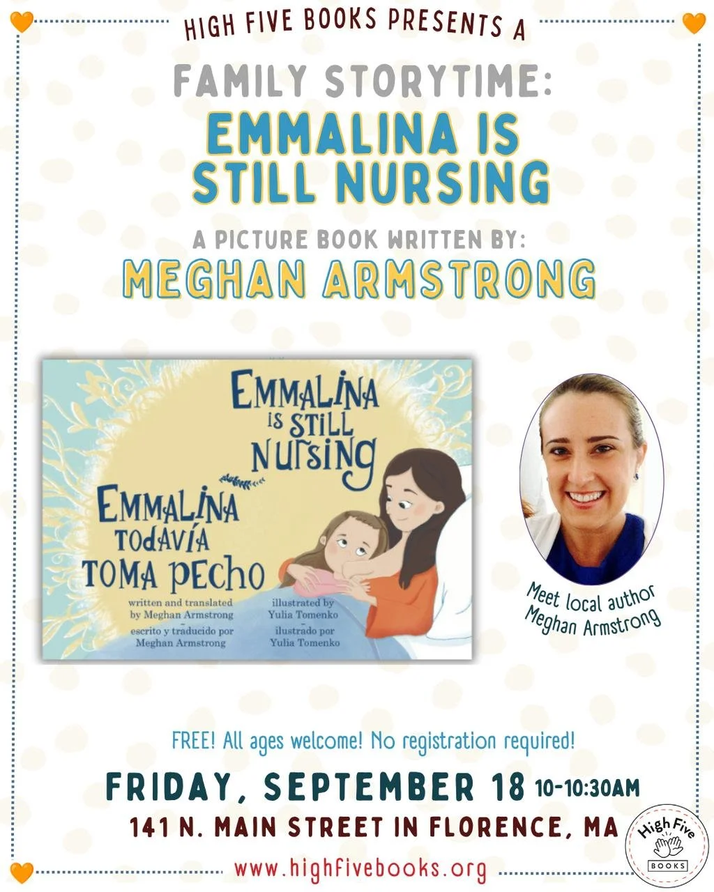 STORYTIME: 'Emmalina is Still Nursing' with Meghan Armstrong