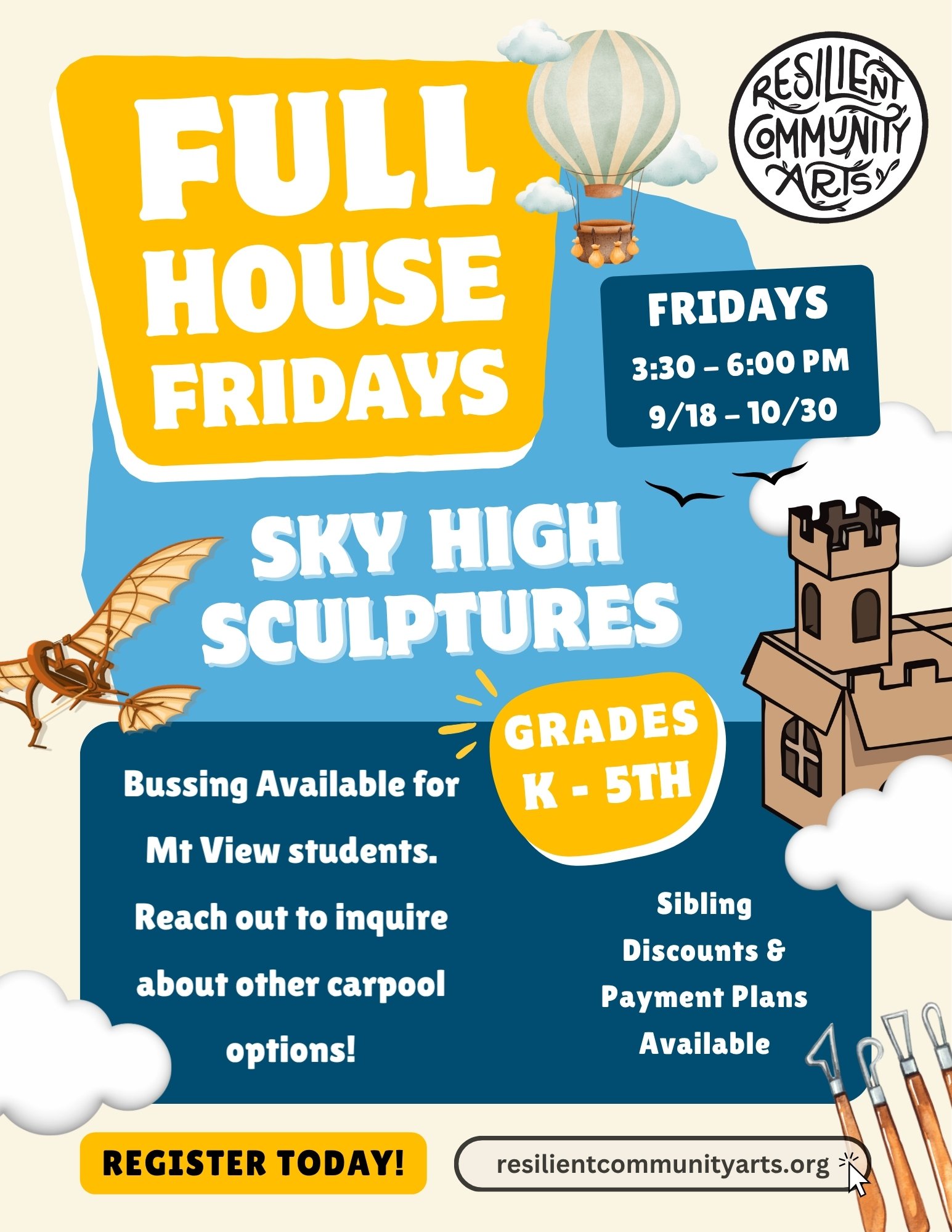 Full House Fridays: Sky High Sculptures