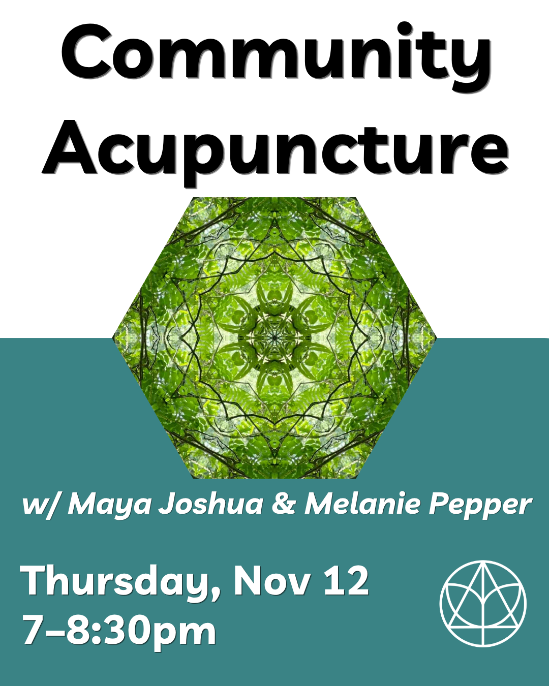 Gather &amp; Ground: Community Acupuncture Series