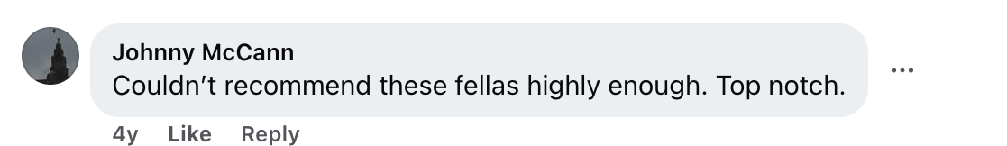 Couldn't recommend these fellas highly enough. Top notch.