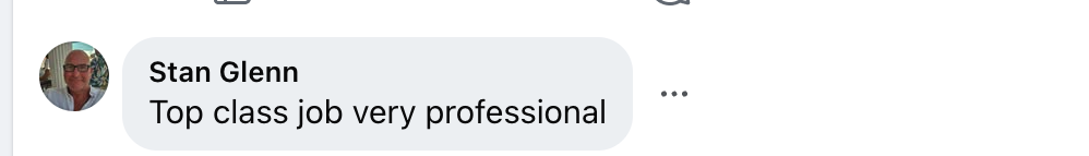 Top class job very professional.