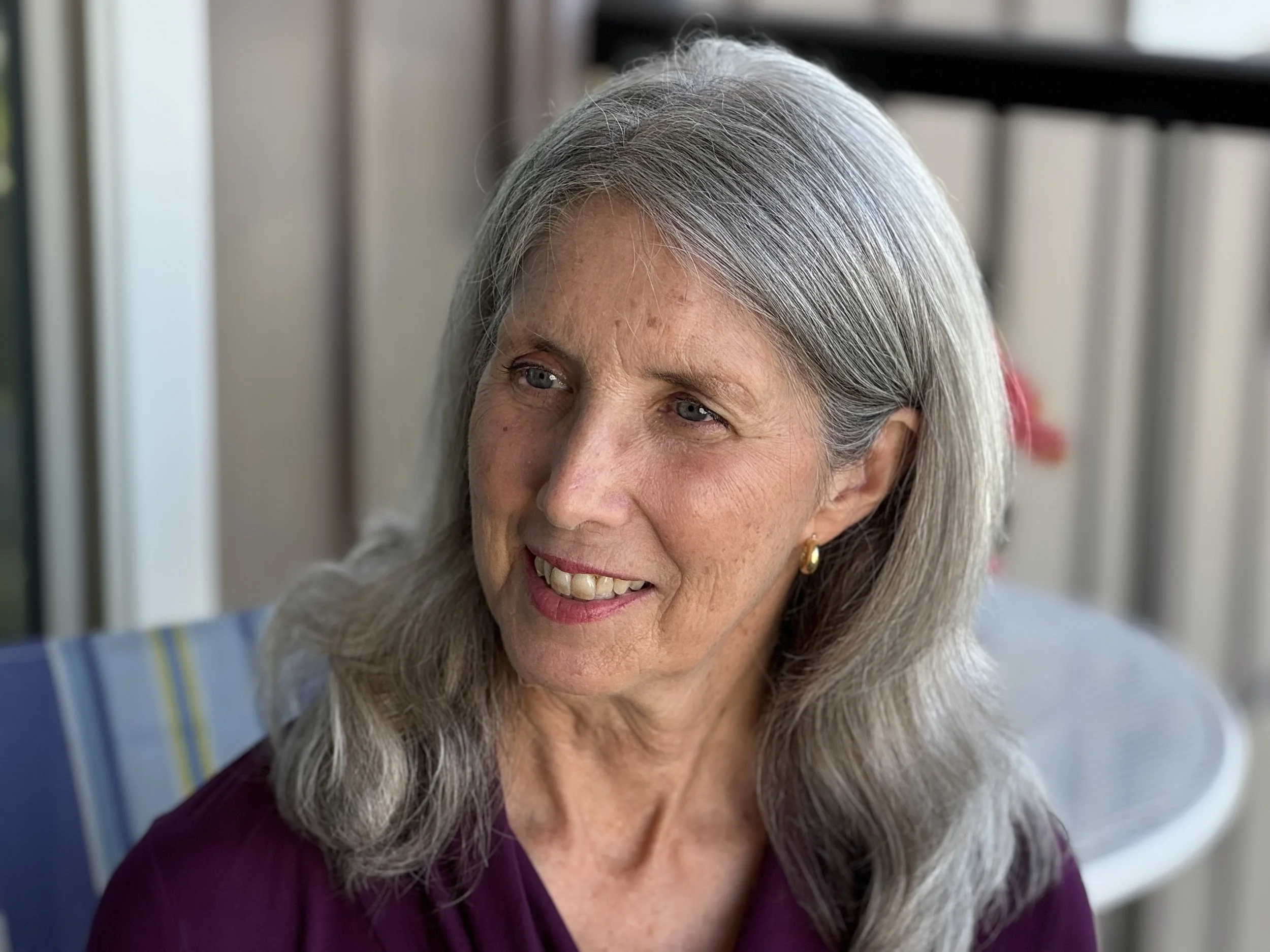 Trime Persinger listening to a coaching client