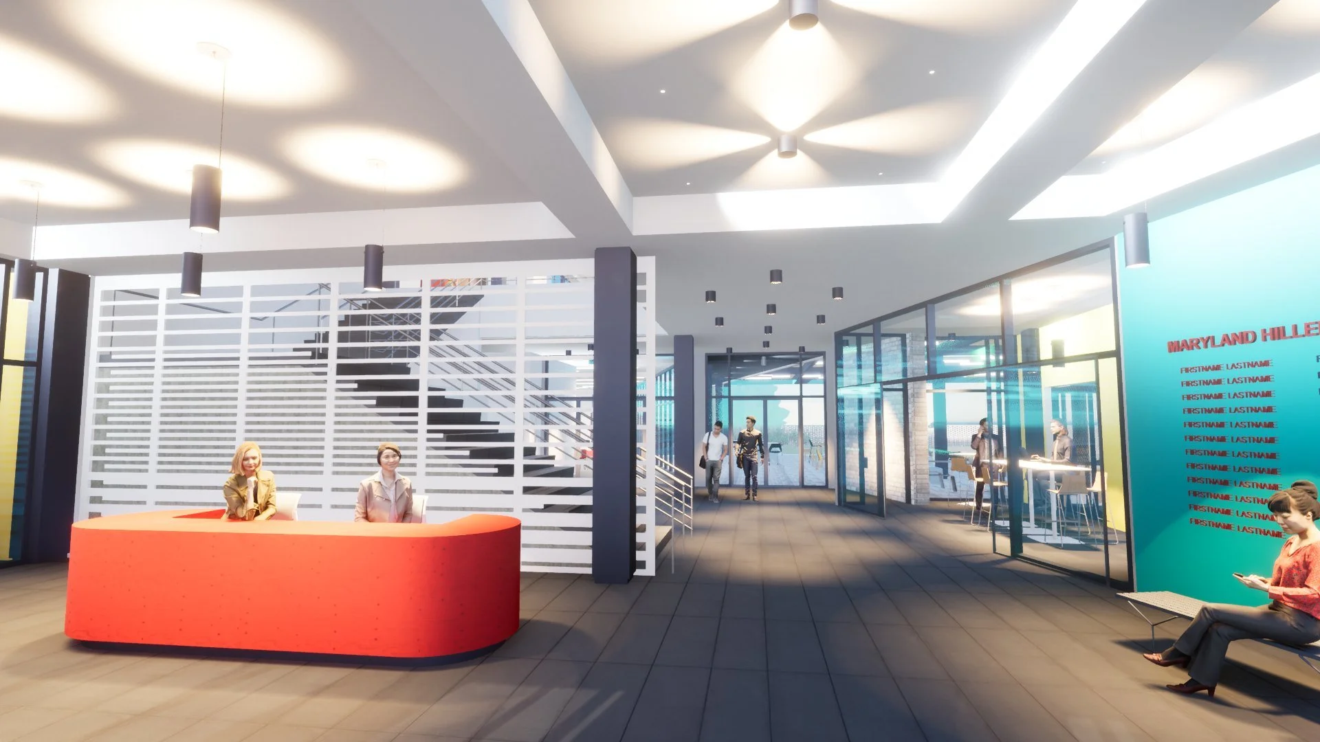 03-maryland-hillel-rendering-of-the-lobby-with-a-red-reception-desk.jpg