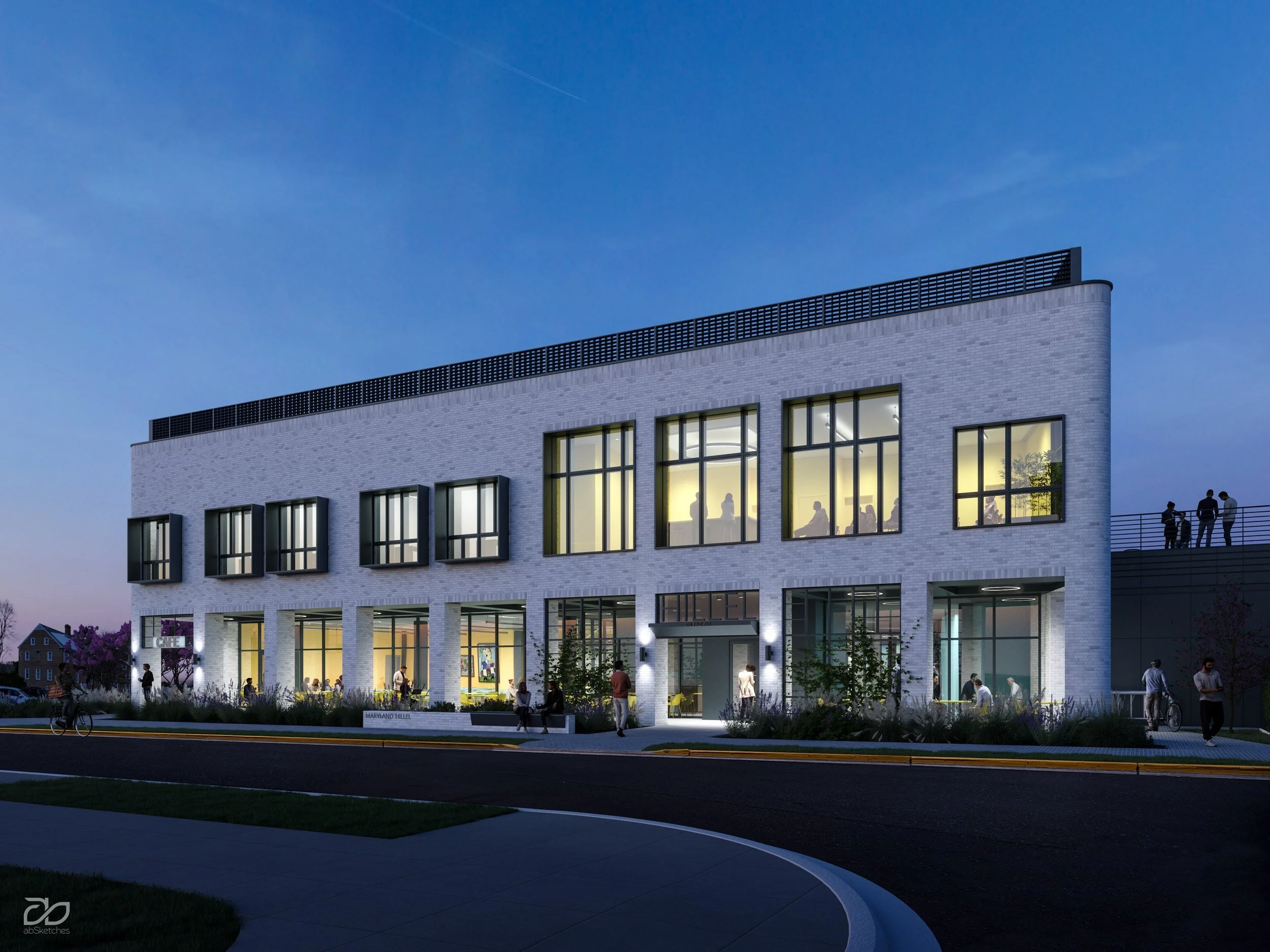 06-maryland-hillel-rendering-from-yale-avenue-at-dusk-the-windows-l.jpg